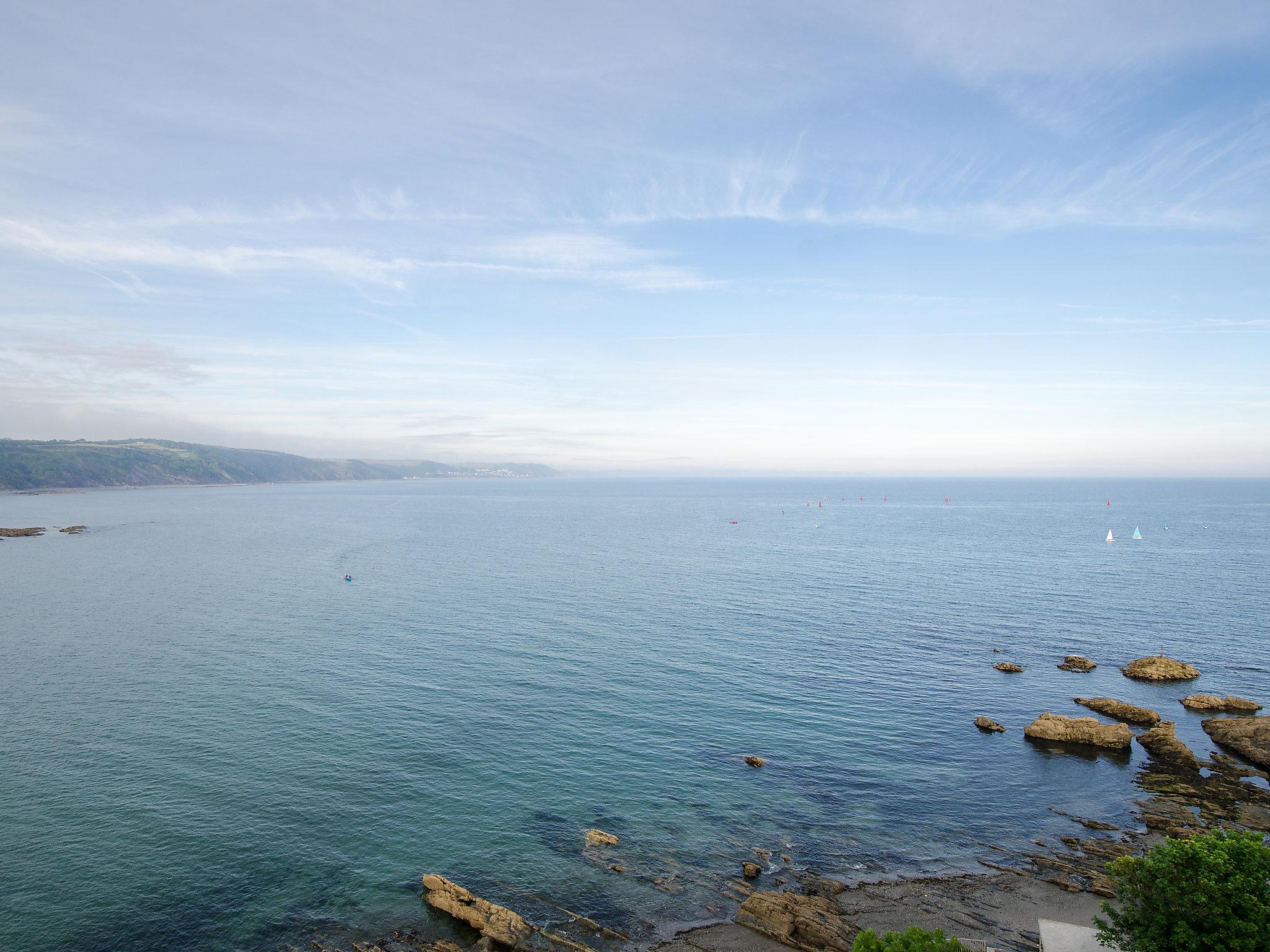 Foto 13 - Appartamento con 3 camere da letto a Looe con vasca idromassaggio e vista mare