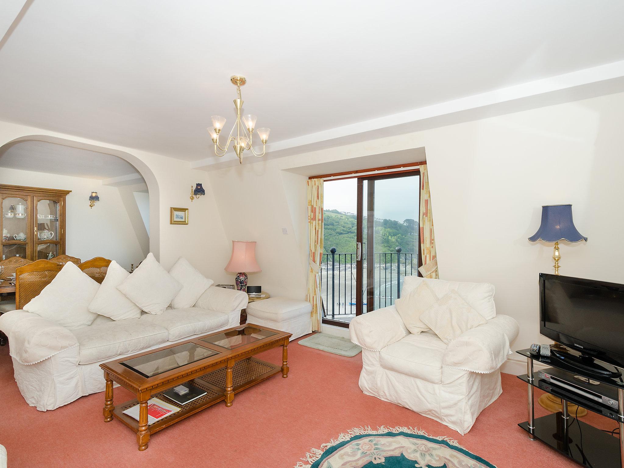 Foto 1 - Apartamento de 3 quartos em Looe com banheira de hidromassagem e vistas do mar