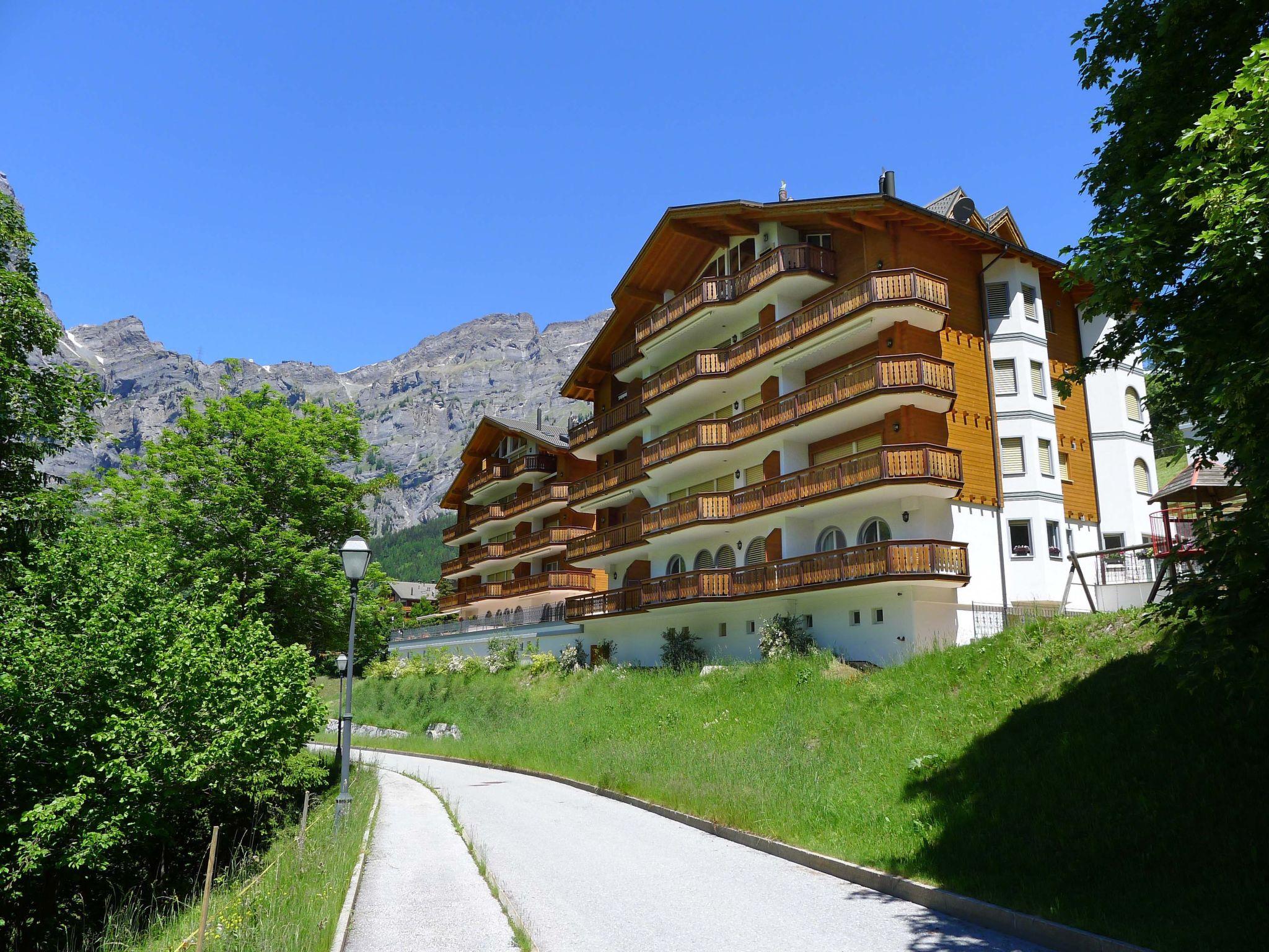 Foto 11 - Apartamento de 2 habitaciones en Leukerbad con vistas a la montaña