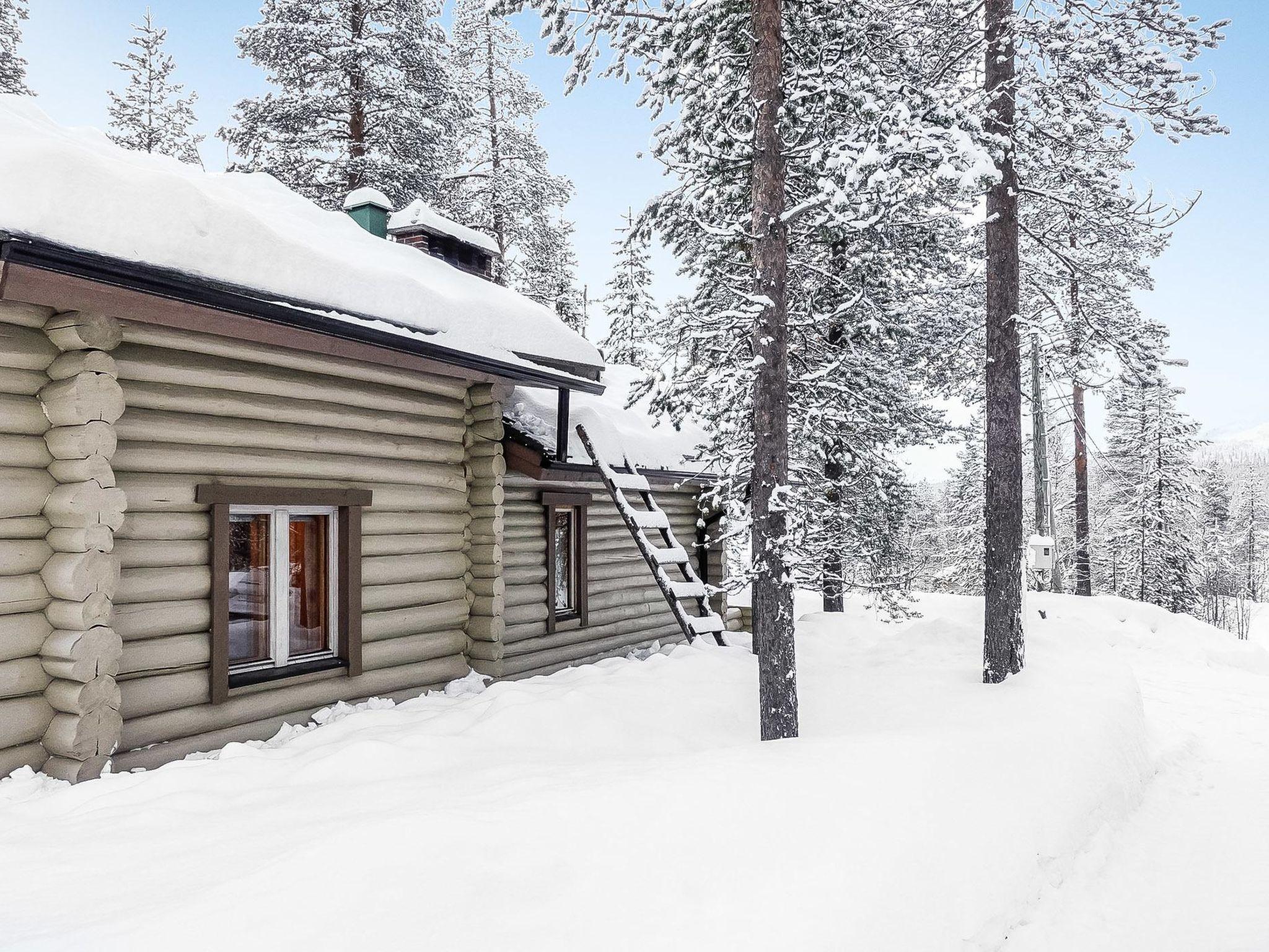 Foto 3 - Casa de 3 habitaciones en Kittilä con sauna y vistas a la montaña