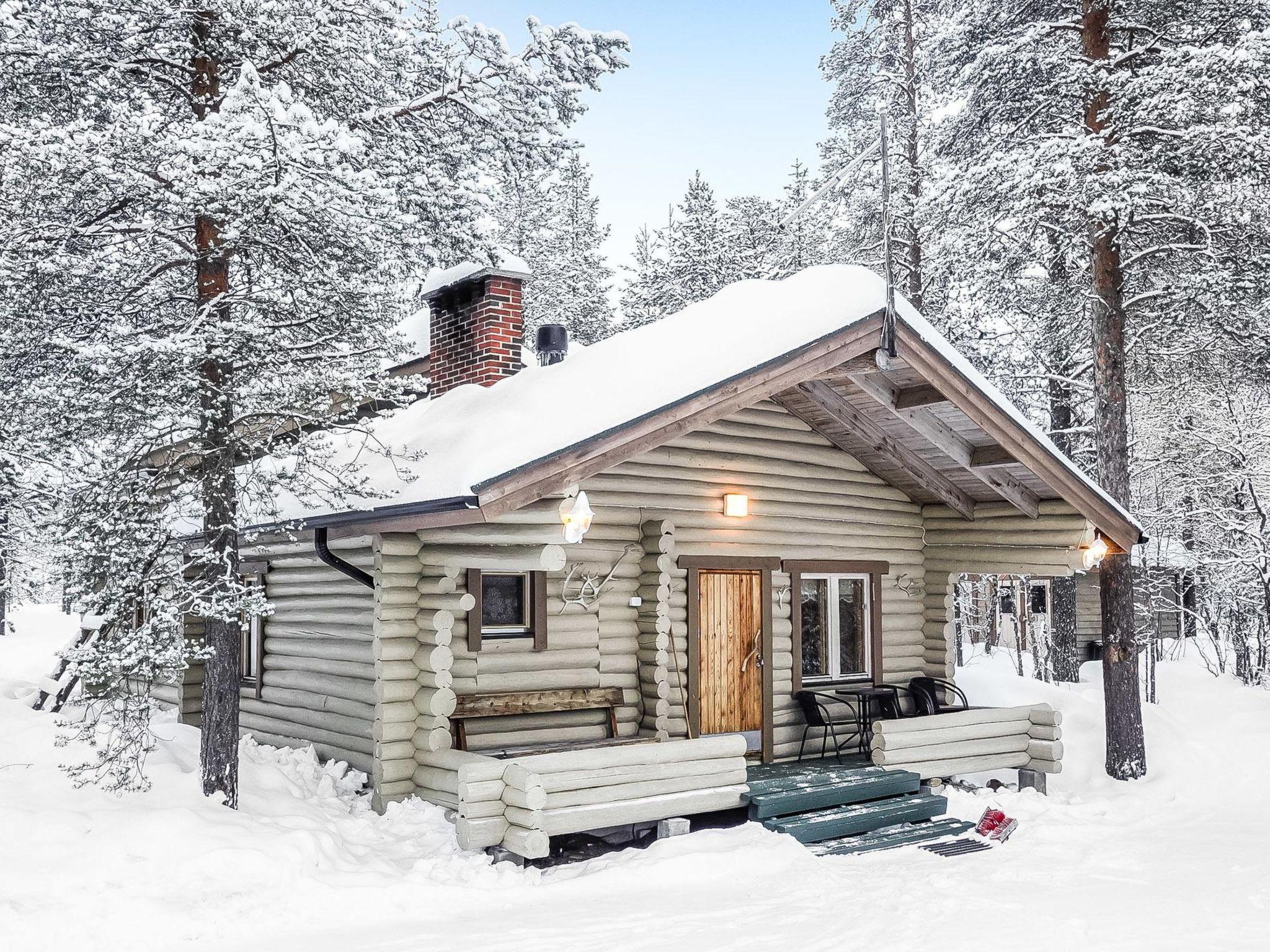 Foto 1 - Casa de 3 quartos em Kittilä com sauna e vista para a montanha