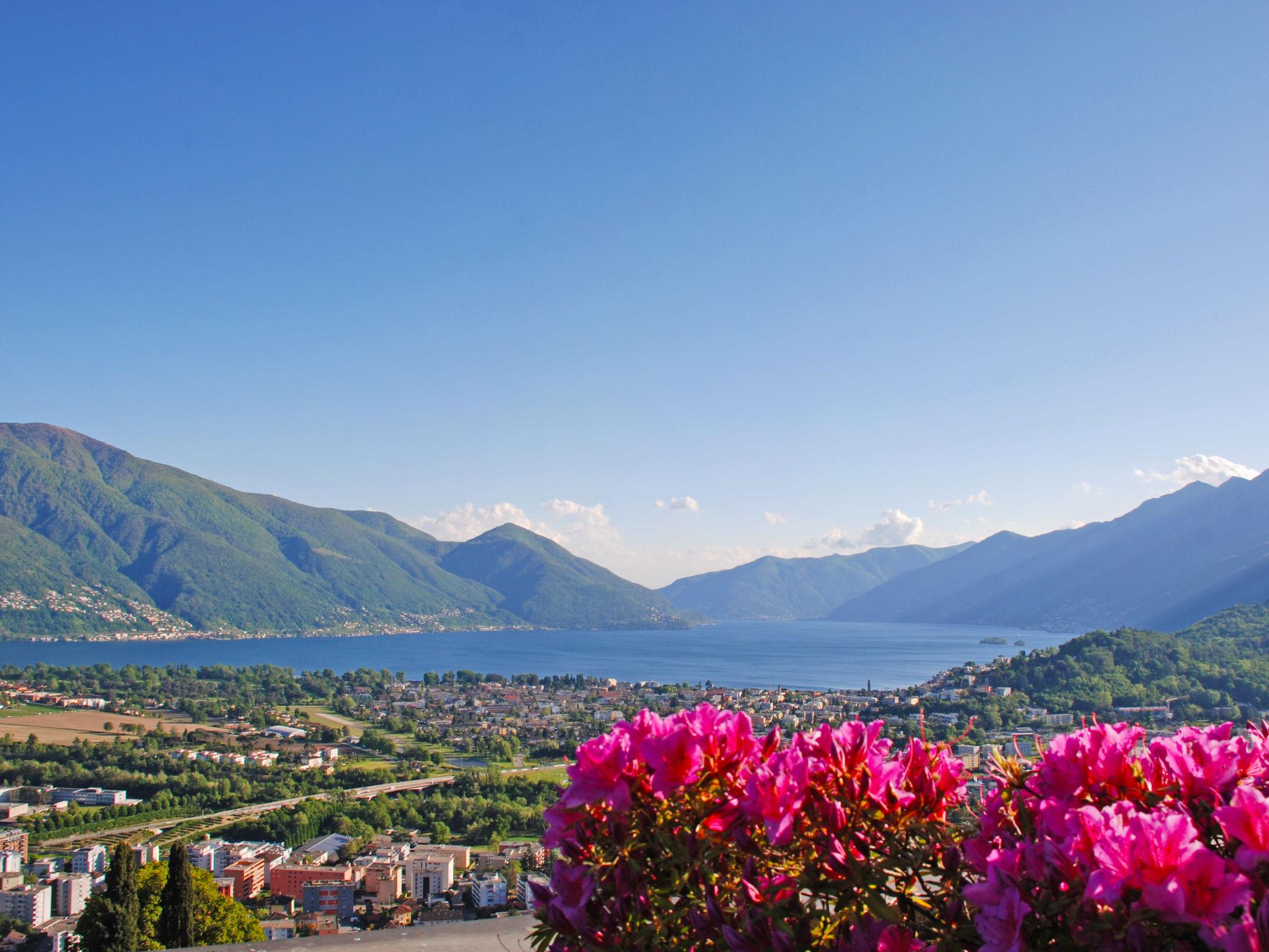 Foto 25 - Appartamento a Locarno con piscina e vista sulle montagne