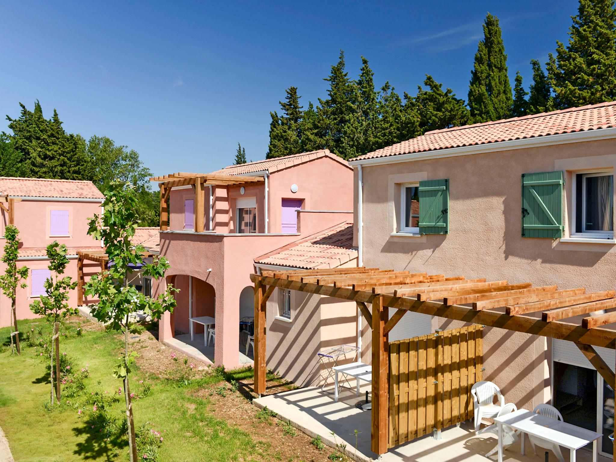 Foto 7 - Apartamento de 1 quarto em Paradou com piscina e terraço