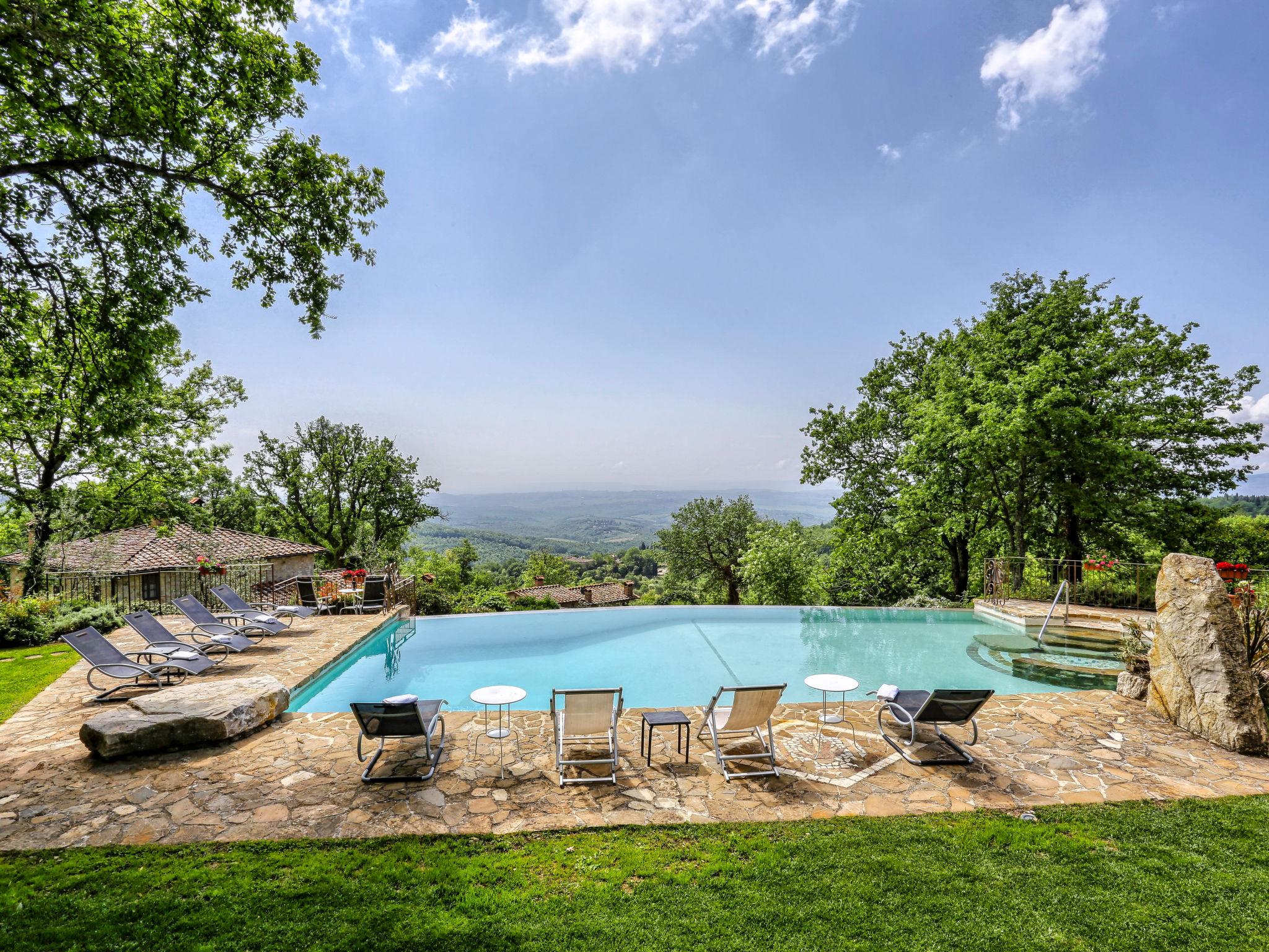 Foto 1 - Casa de 7 quartos em Castellina in Chianti com piscina privada e jardim