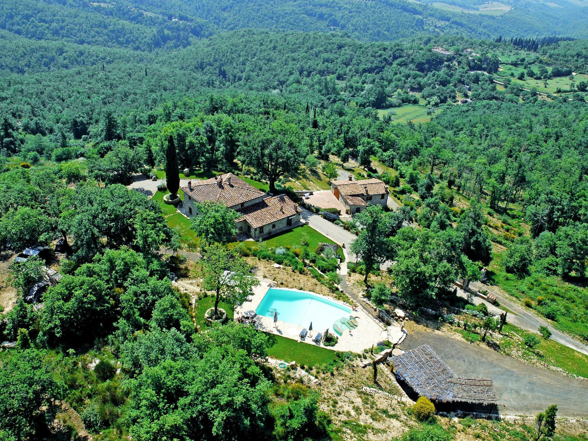 Foto 55 - Casa con 7 camere da letto a Castellina in Chianti con piscina privata e giardino