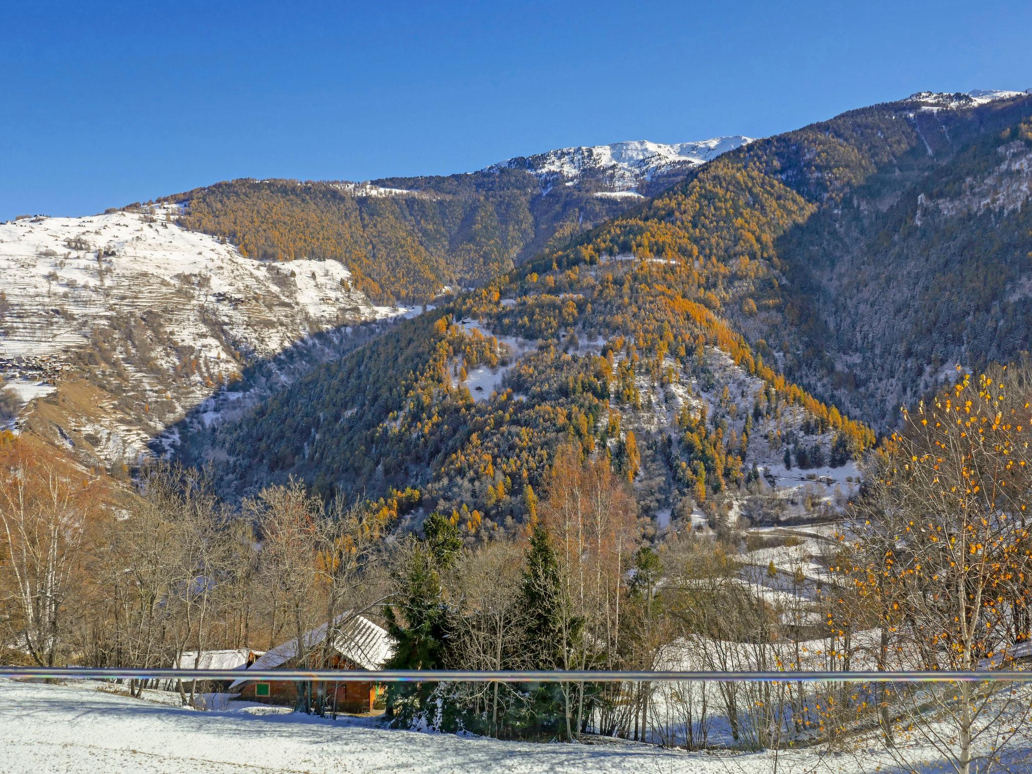 Foto 7 - Casa de 2 quartos em Nendaz com jardim e vista para a montanha