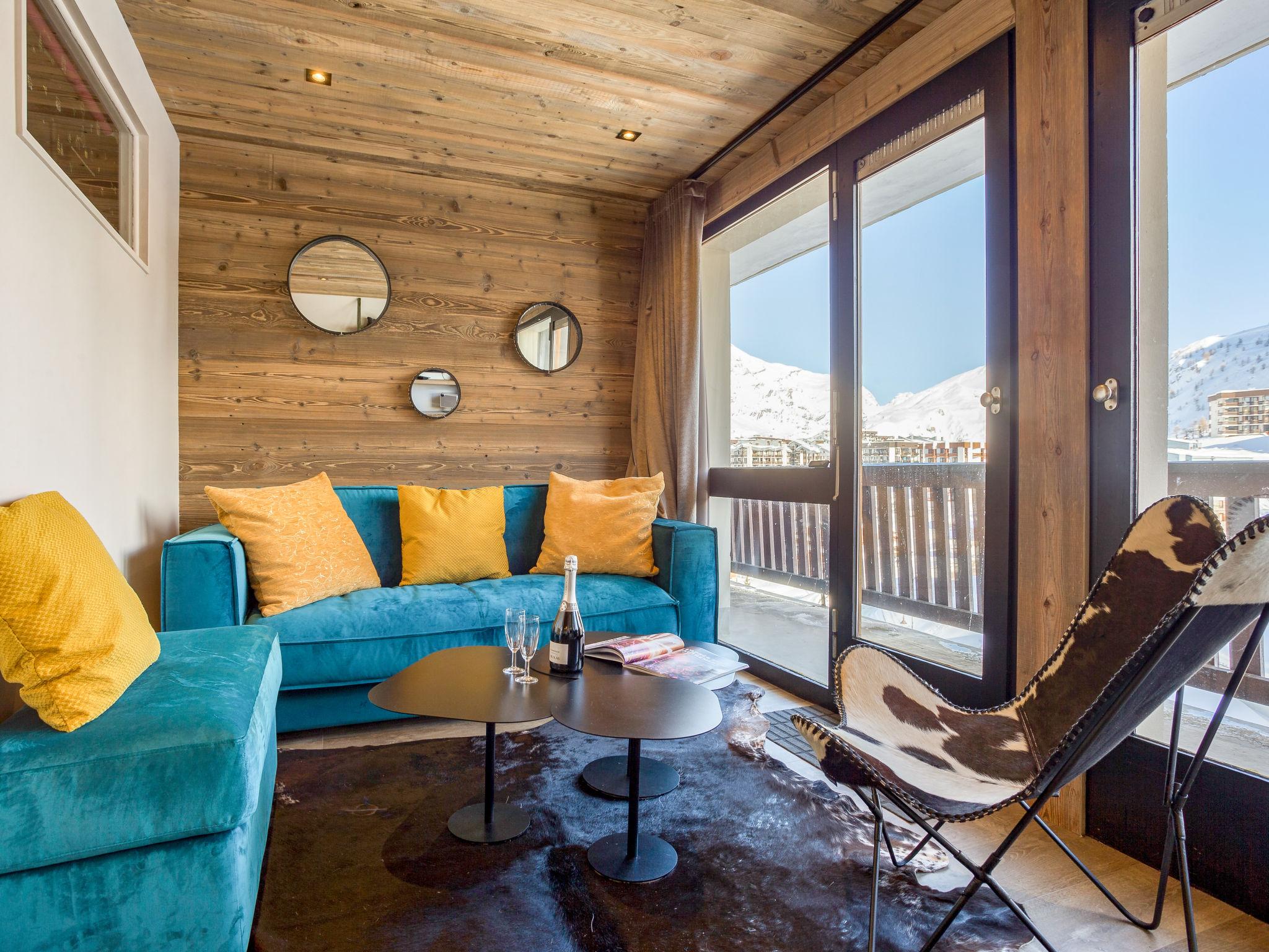 Foto 1 - Apartamento de 2 quartos em Tignes com vista para a montanha