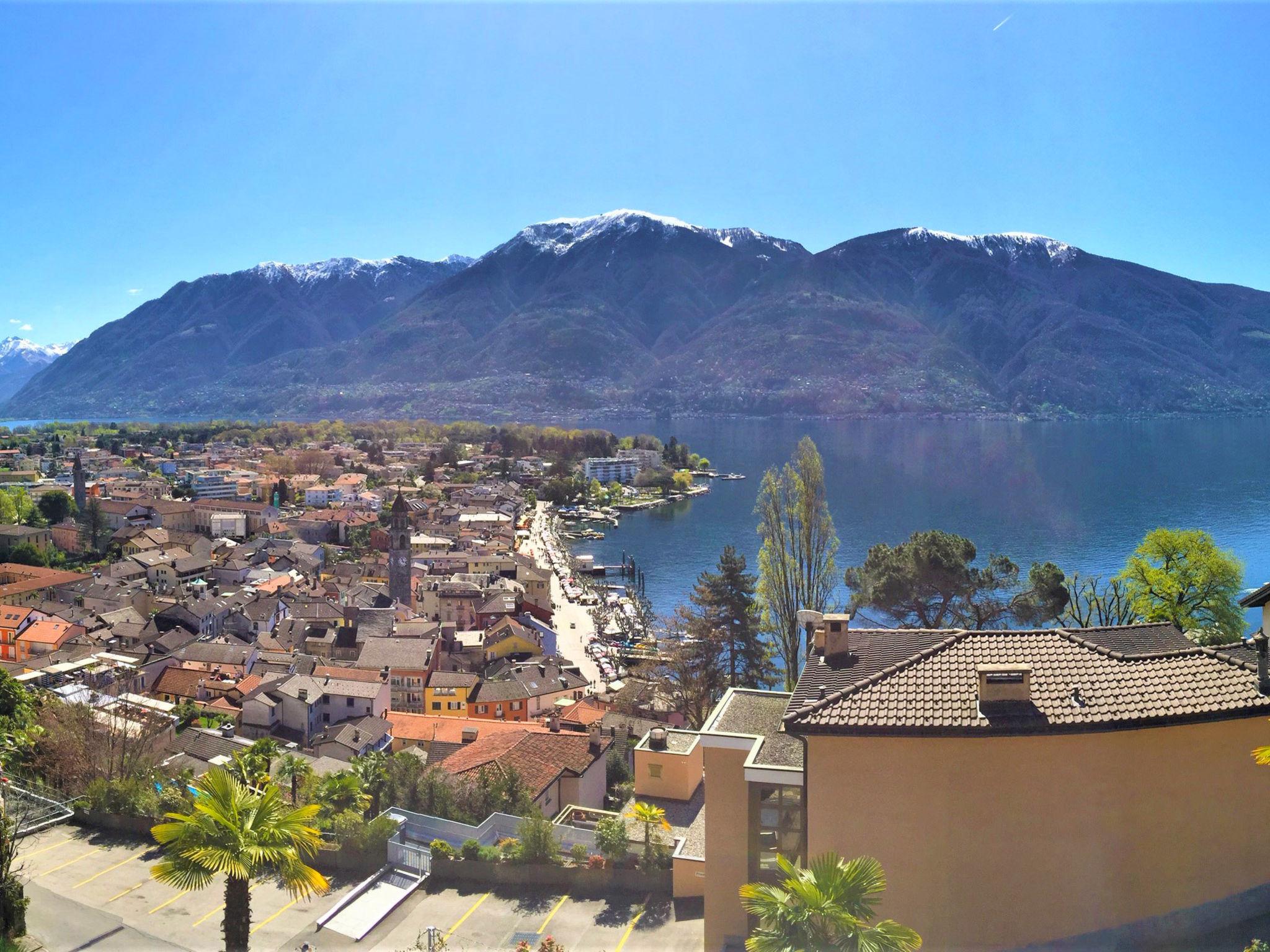 Foto 17 - Appartamento con 1 camera da letto a Ascona con vista sulle montagne