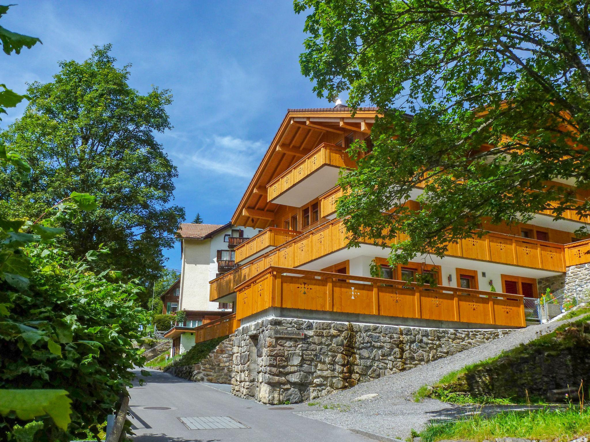 Foto 15 - Appartamento con 2 camere da letto a Lauterbrunnen con terrazza e vista sulle montagne