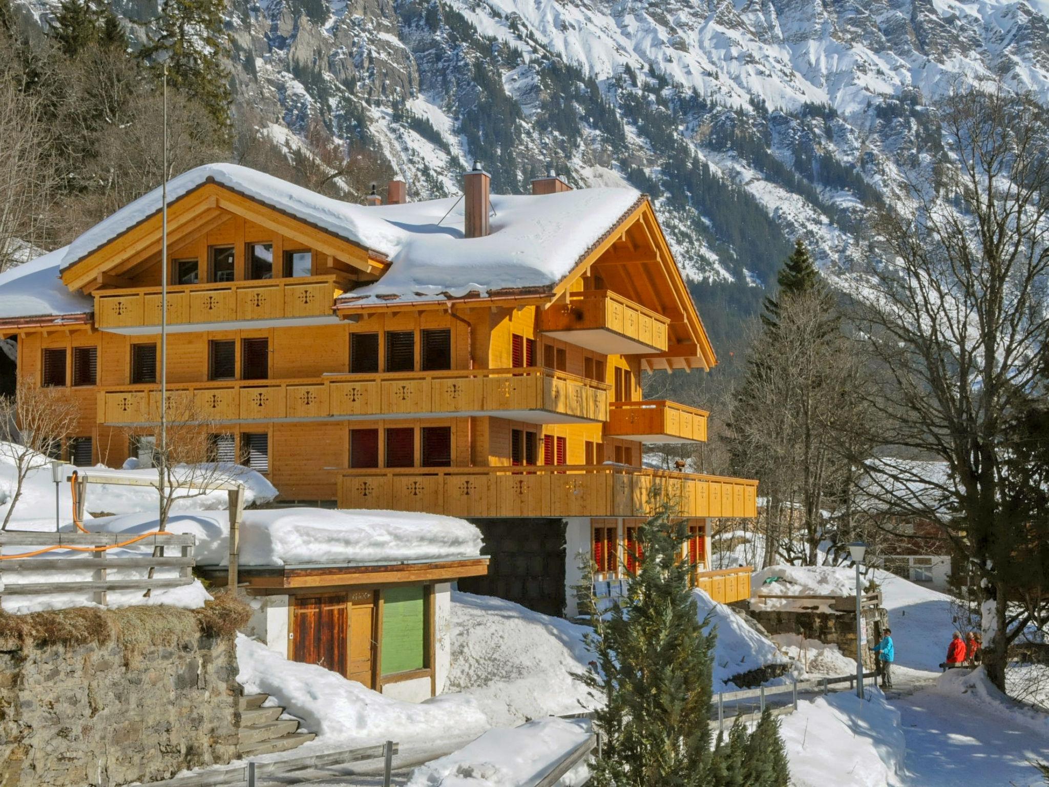 Foto 16 - Apartamento de 2 quartos em Lauterbrunnen com terraço e vista para a montanha