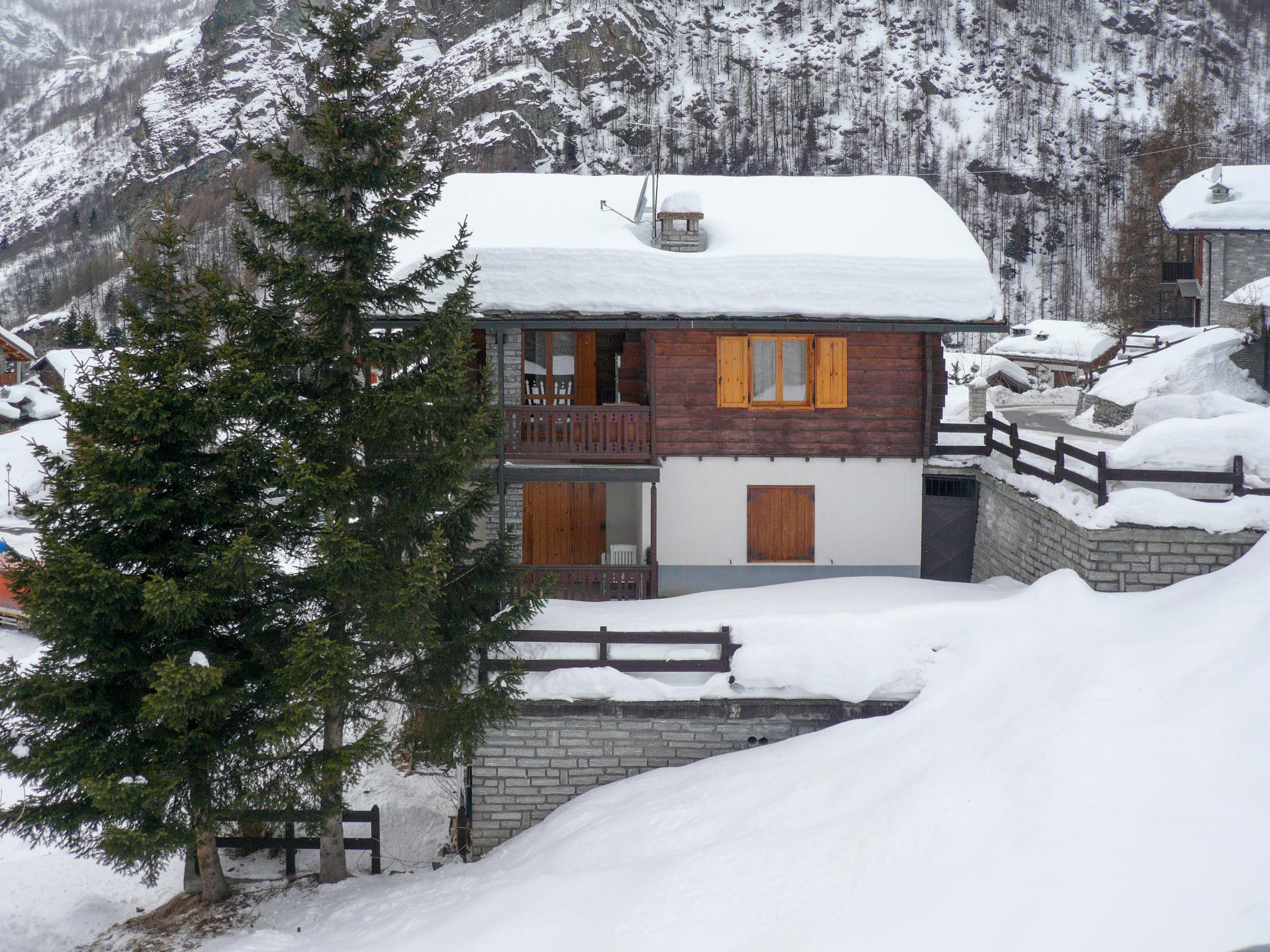 Foto 18 - Appartamento con 2 camere da letto a Valtournenche con vista sulle montagne