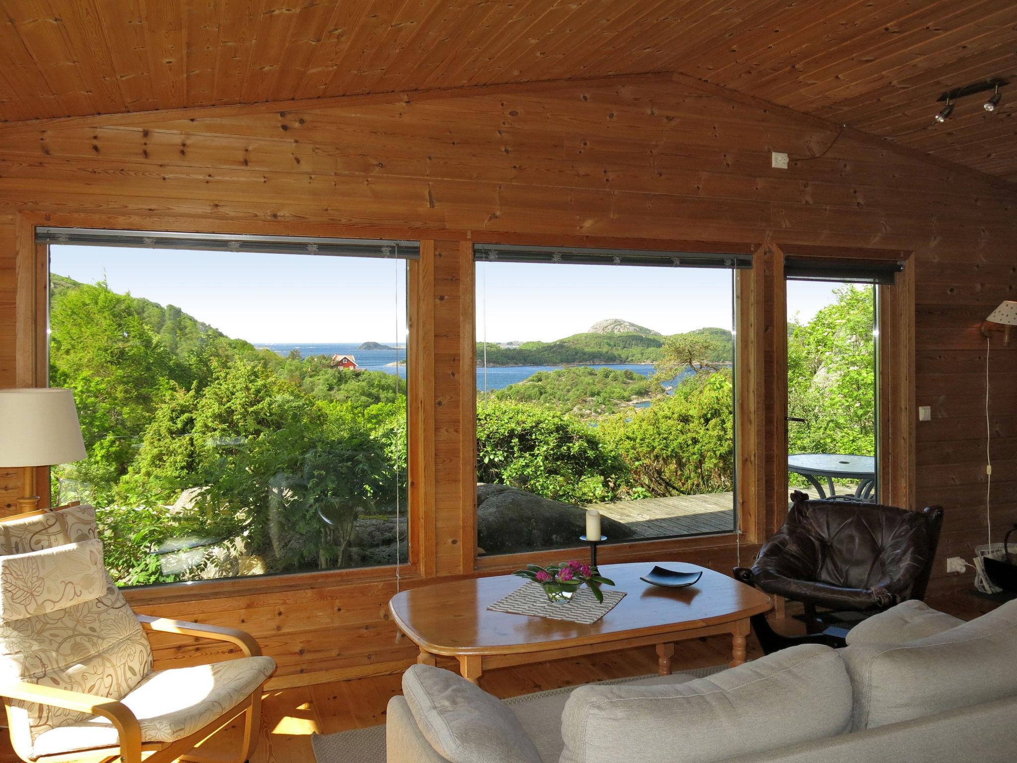 Photo 3 - Maison de 2 chambres à Farsund avec terrasse et sauna