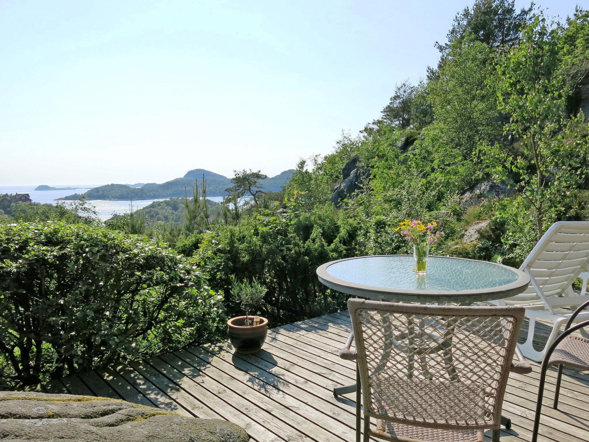 Photo 2 - Maison de 2 chambres à Farsund avec terrasse et sauna