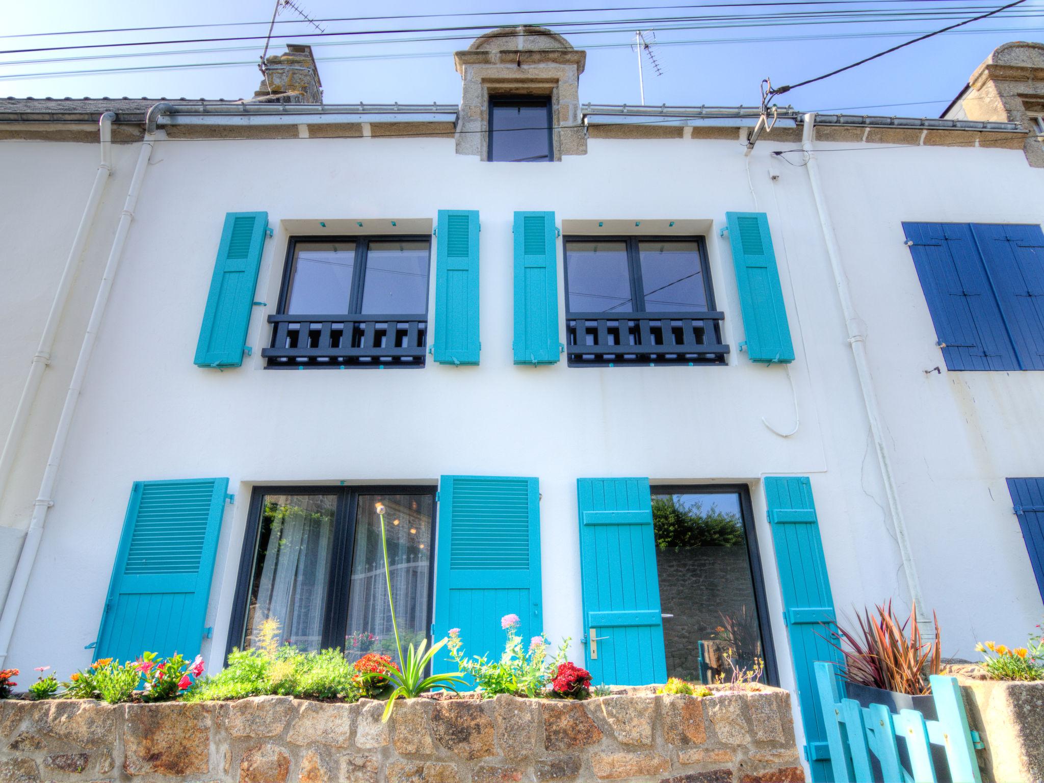 Foto 1 - Casa de 2 habitaciones en Saint-Pierre-Quiberon con terraza y vistas al mar