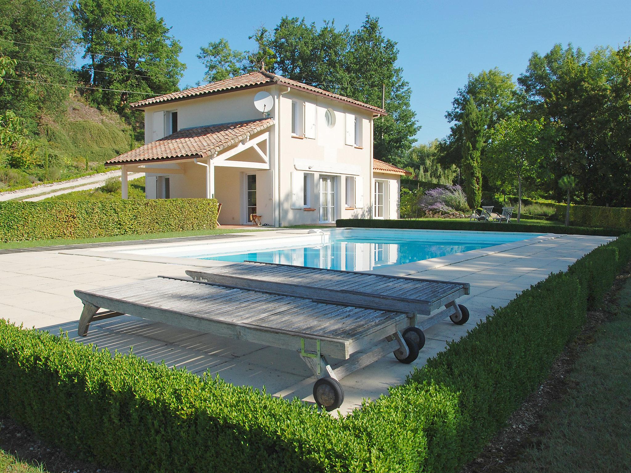 Photo 1 - Maison de 3 chambres à Barguelonne-en-Quercy avec piscine privée et jardin