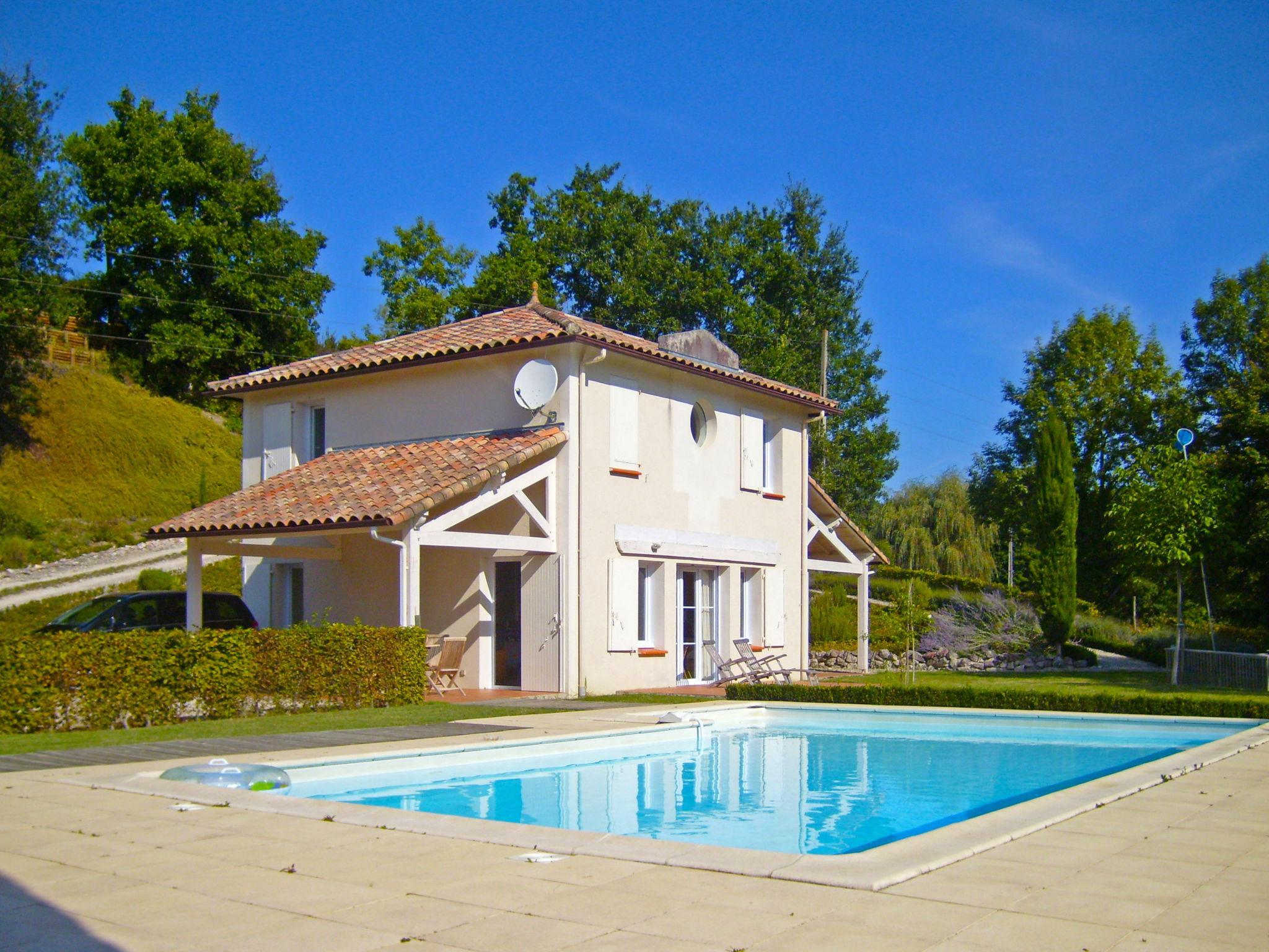 Foto 18 - Haus mit 3 Schlafzimmern in Barguelonne-en-Quercy mit privater pool und garten