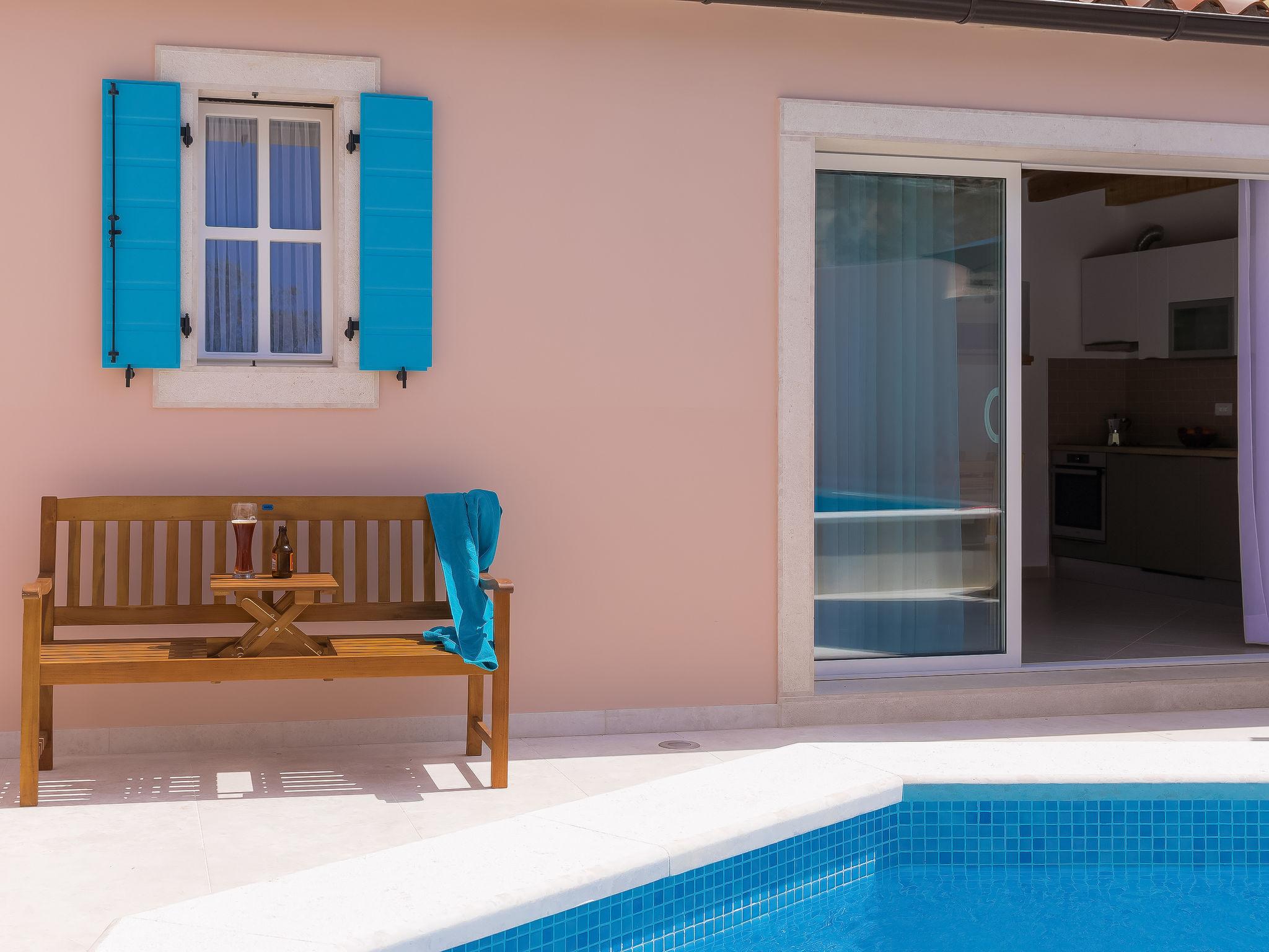 Foto 21 - Casa con 2 camere da letto a Barban con piscina privata e vista mare