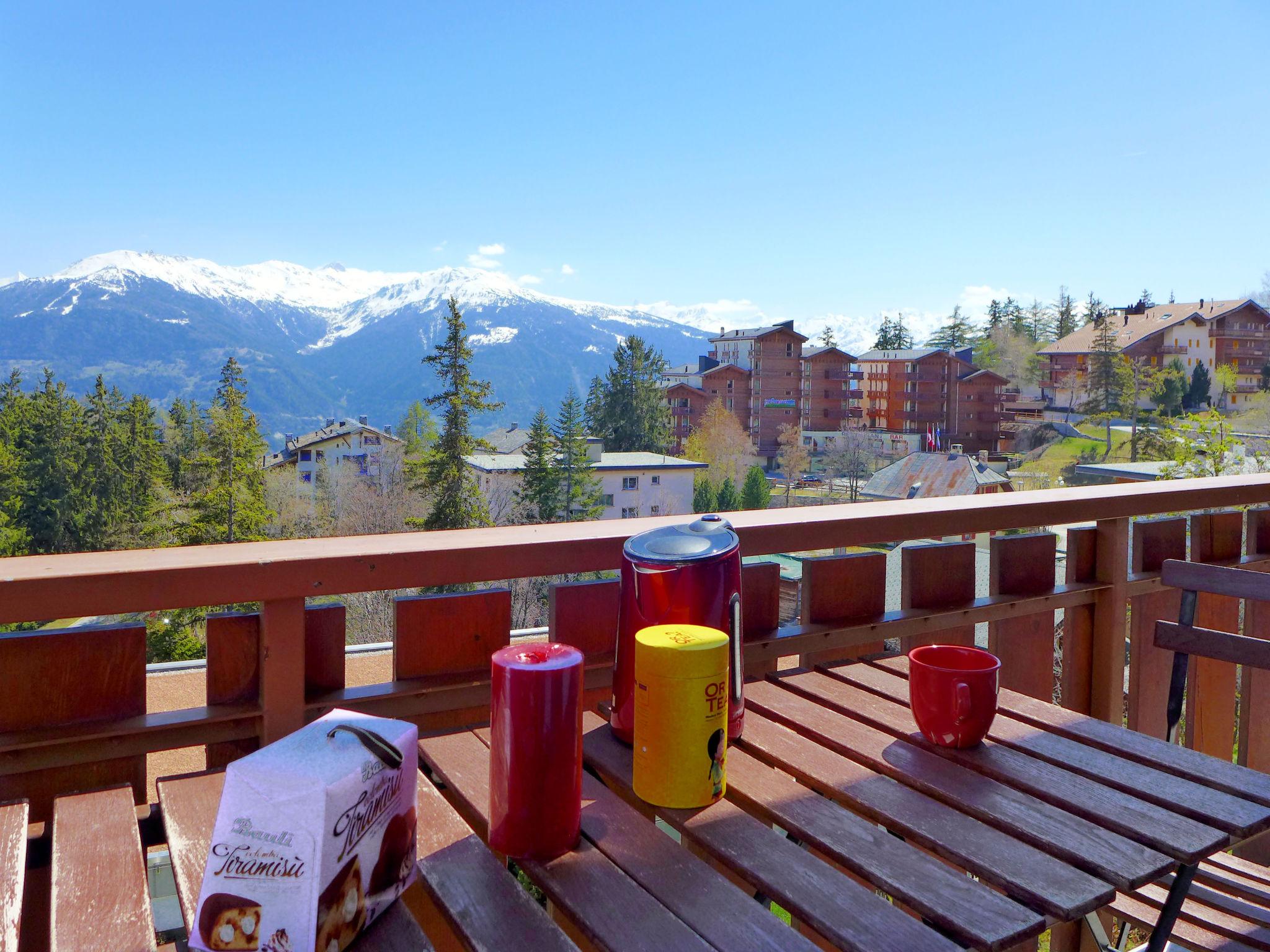 Foto 21 - Appartamento con 2 camere da letto a Crans-Montana con vista sulle montagne