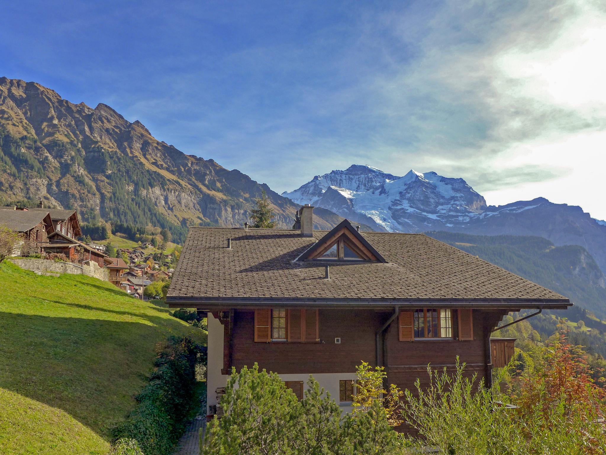 Photo 18 - Appartement de 2 chambres à Lauterbrunnen avec vues sur la montagne