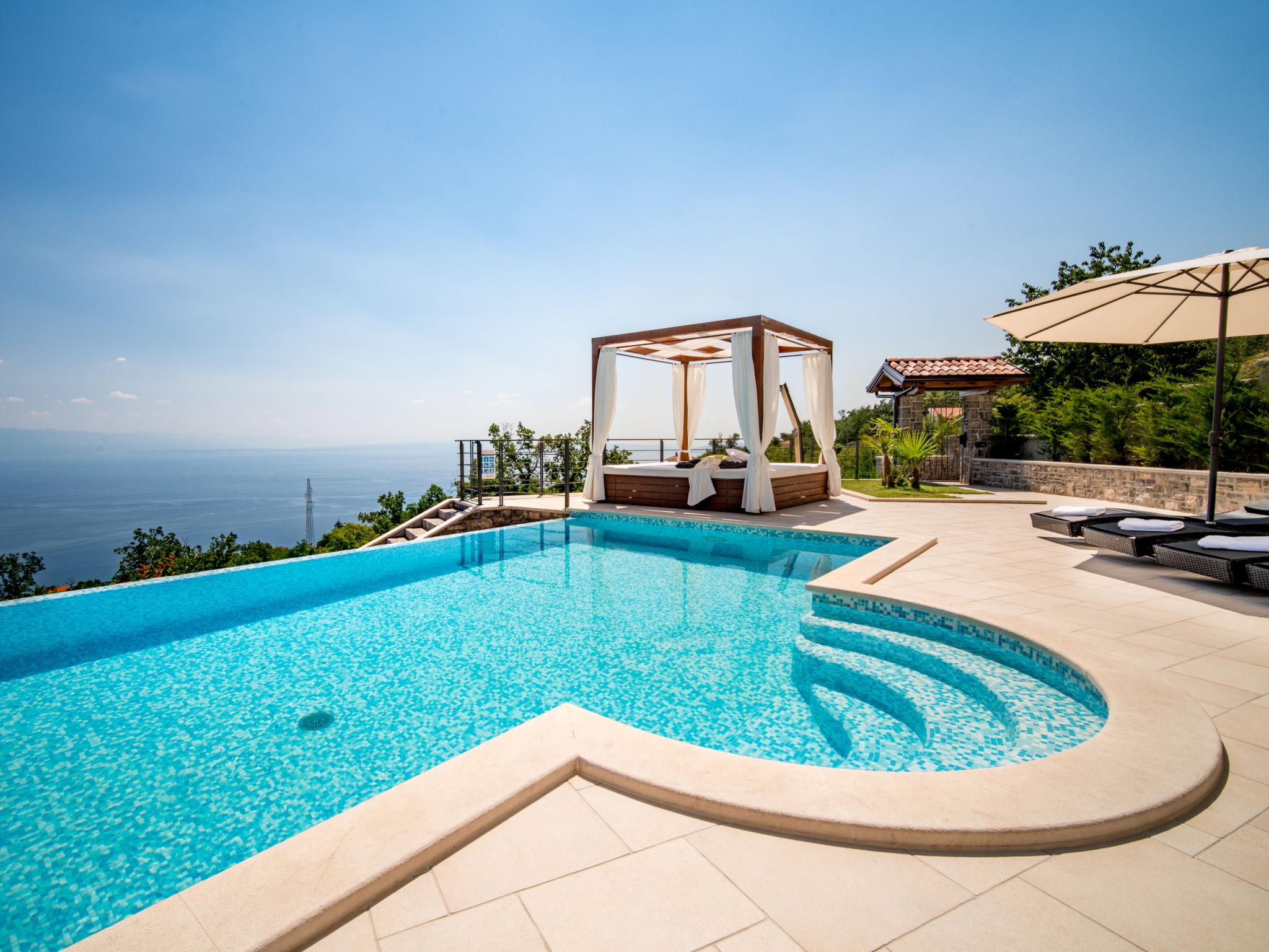 Photo 6 - Maison de 4 chambres à Opatija avec piscine privée et vues à la mer