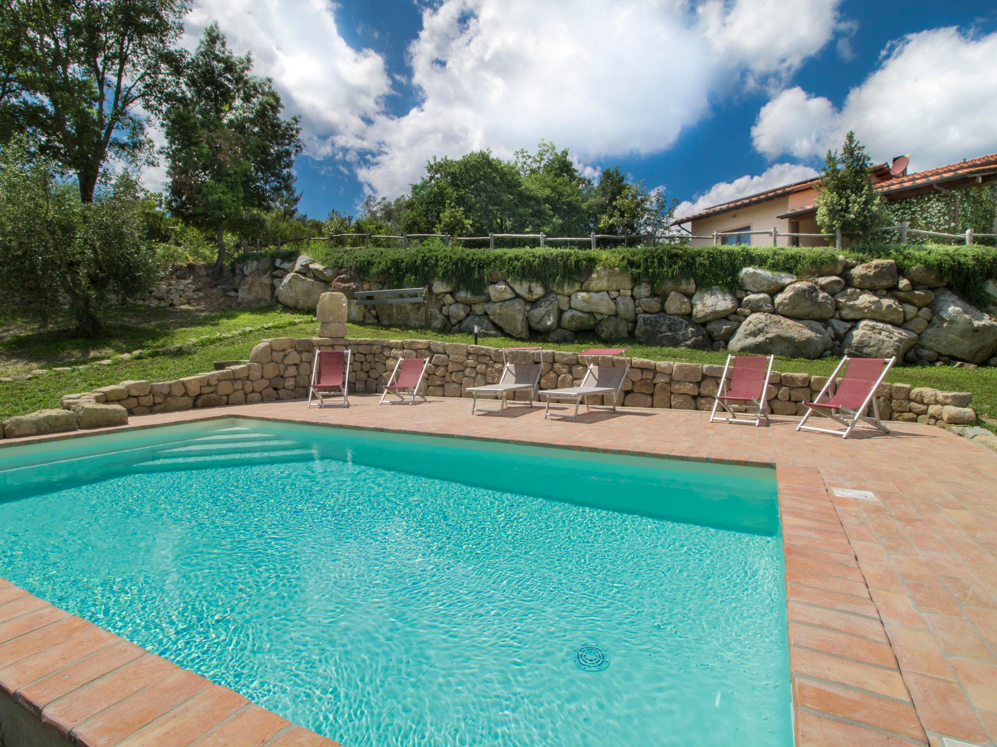 Foto 22 - Casa de 2 habitaciones en Roccastrada con piscina privada y jardín
