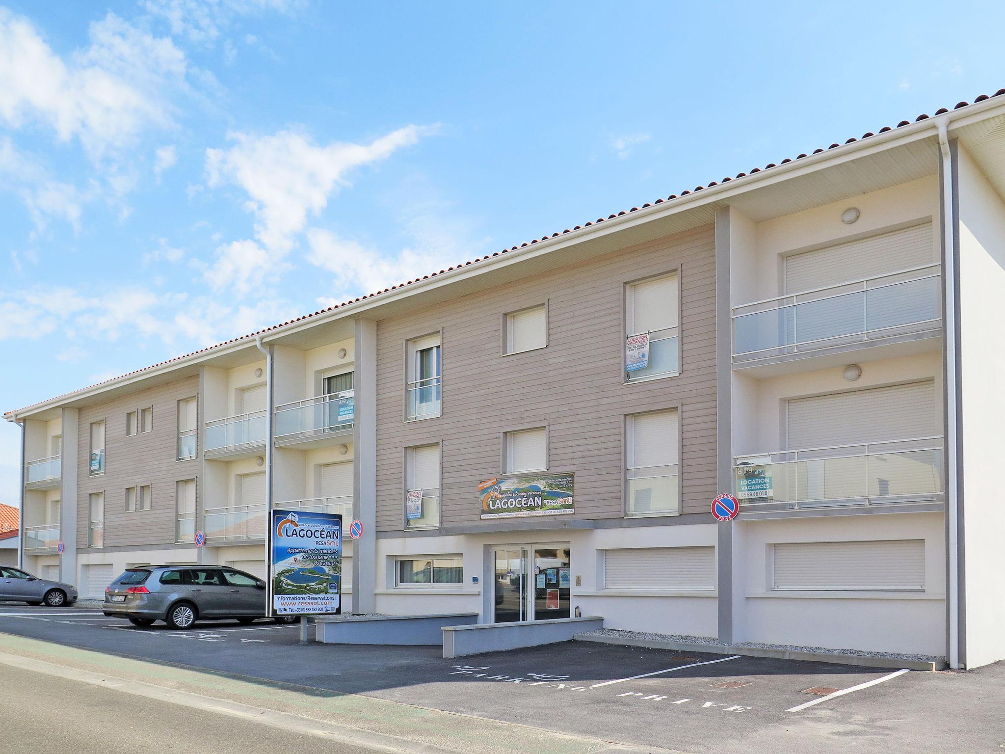 Foto 1 - Appartamento con 1 camera da letto a Vieux-Boucau-les-Bains con terrazza e vista mare