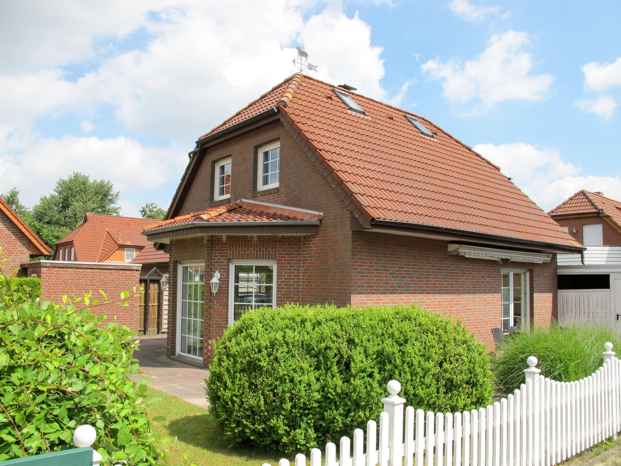 Foto 1 - Casa de 3 habitaciones en Wangerland con jardín y vistas al mar