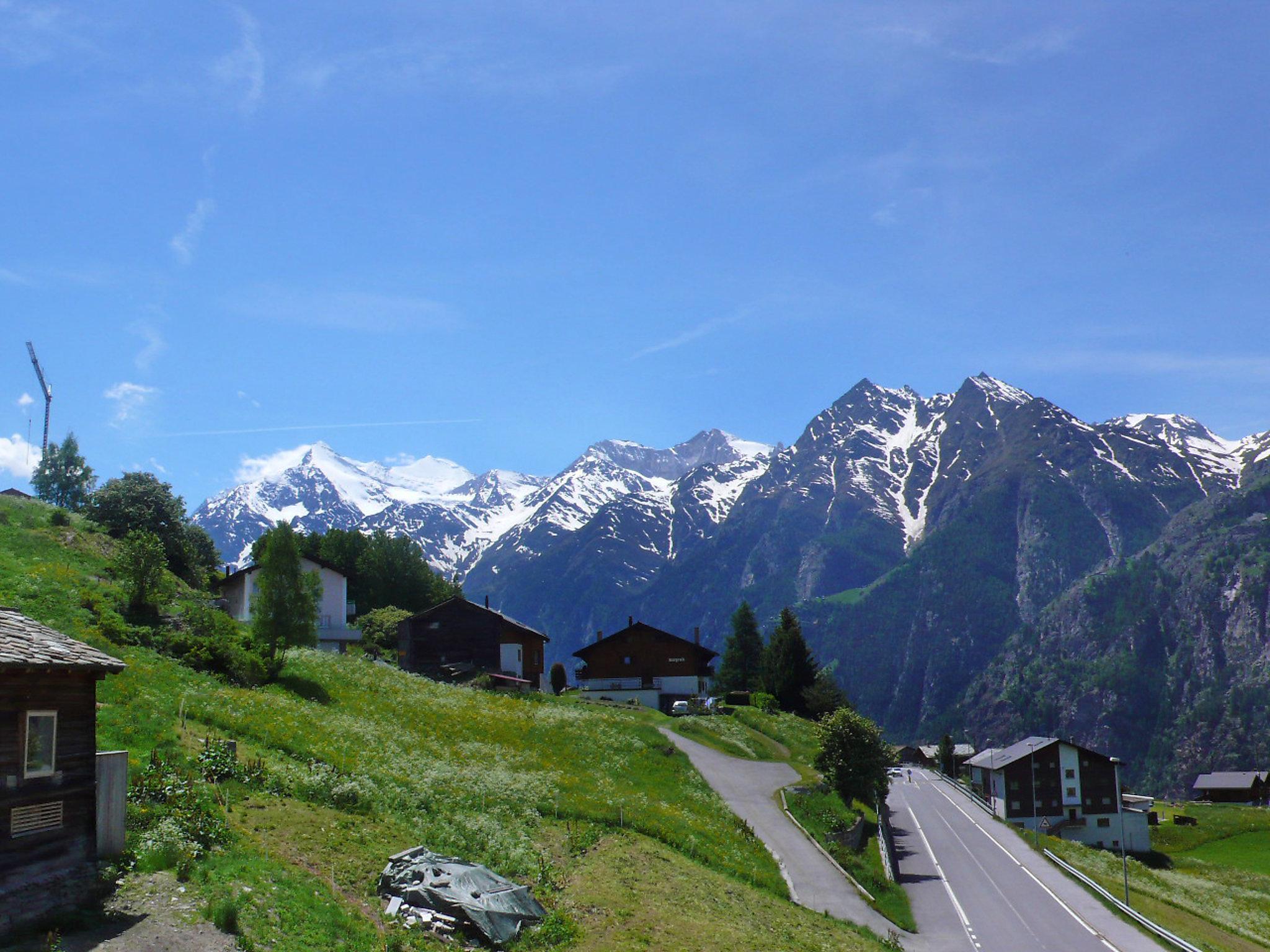 Photo 11 - Appartement de 2 chambres à Grächen avec jardin et vues sur la montagne