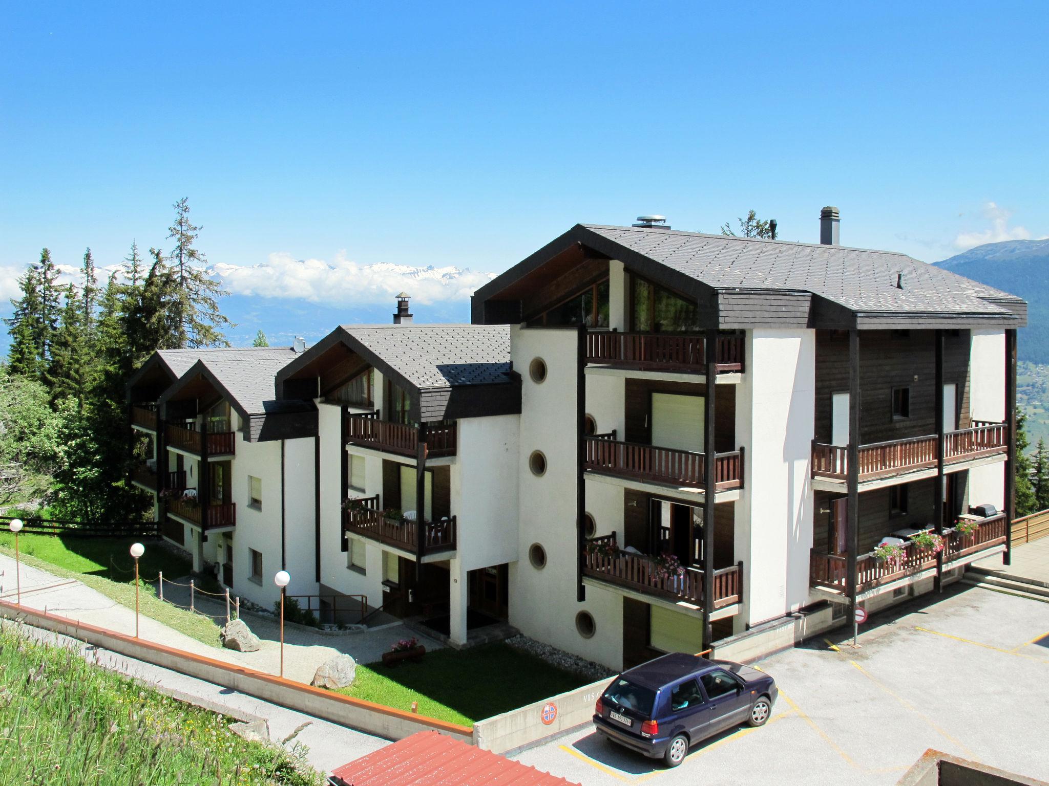 Foto 1 - Apartamento en Vex con piscina y vistas a la montaña