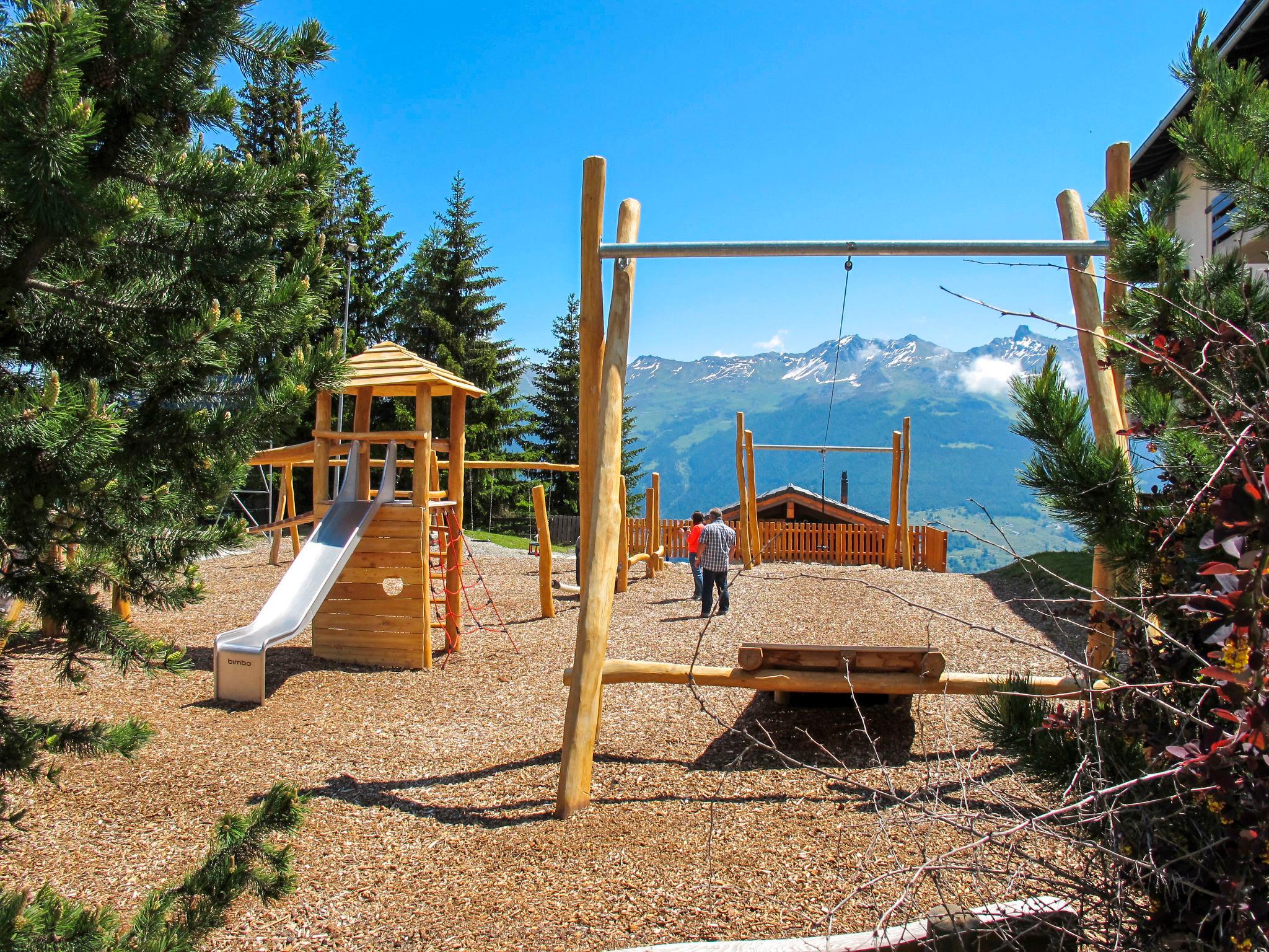 Foto 2 - Appartamento a Vex con piscina e vista sulle montagne