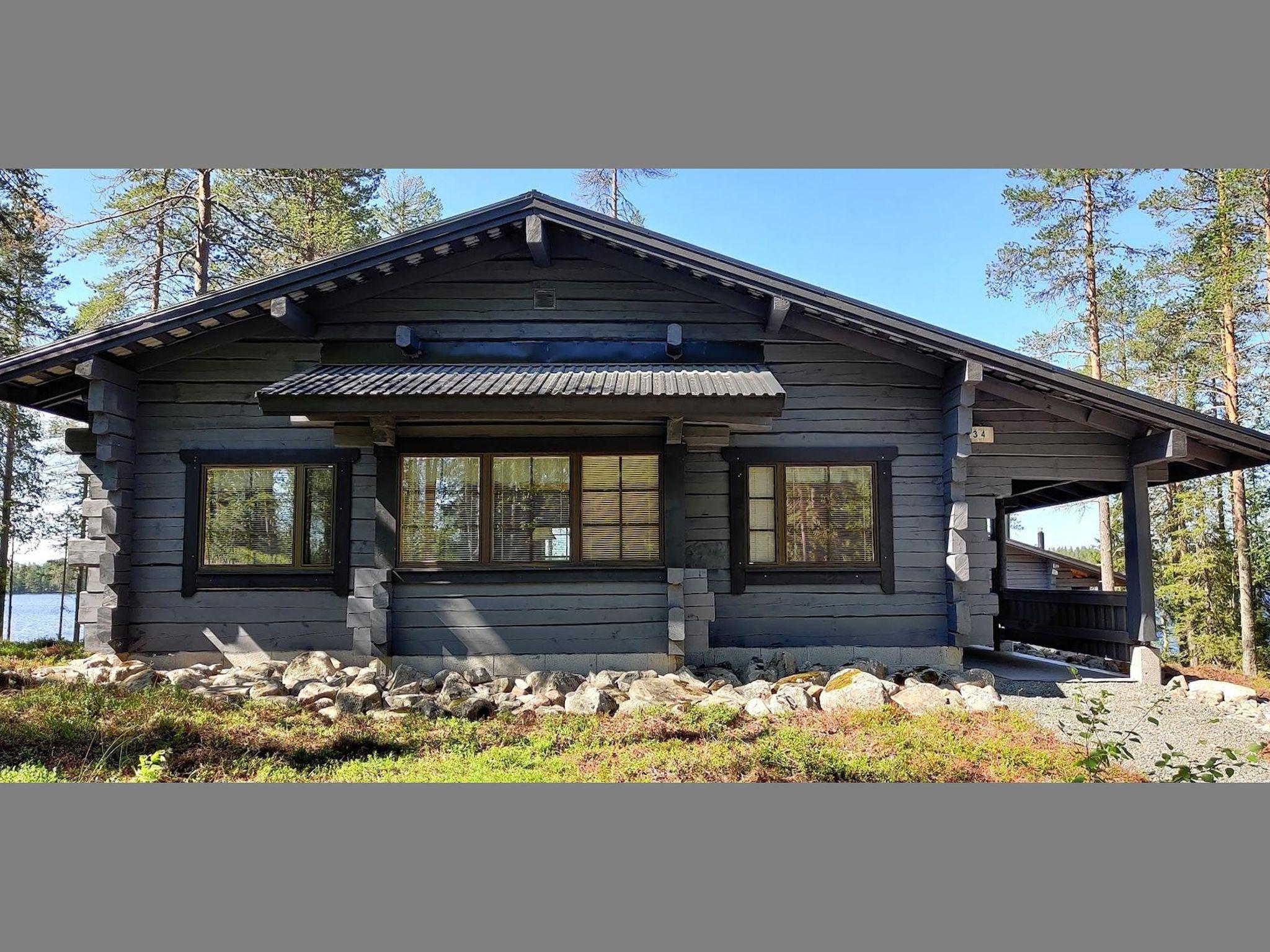 Foto 2 - Casa de 3 habitaciones en Rovaniemi con sauna y vistas a la montaña