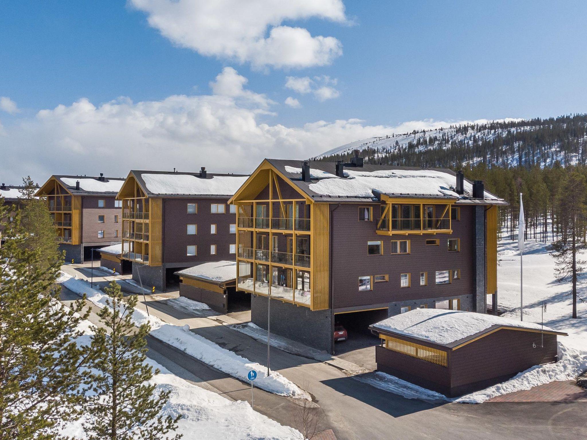 Foto 1 - Casa de 3 habitaciones en Kittilä con sauna y vistas a la montaña