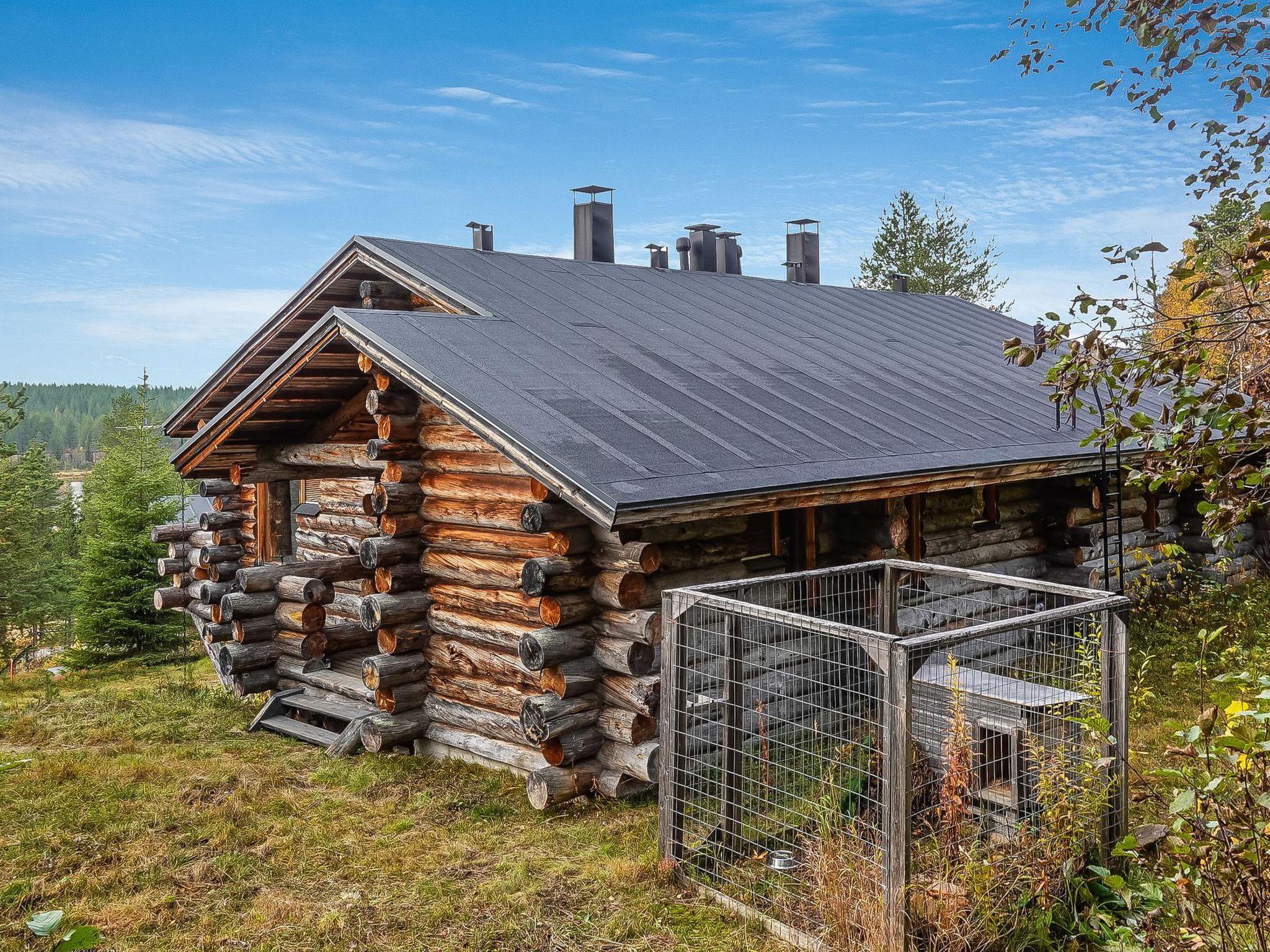 Foto 6 - Haus mit 2 Schlafzimmern in Salla mit sauna und blick auf die berge