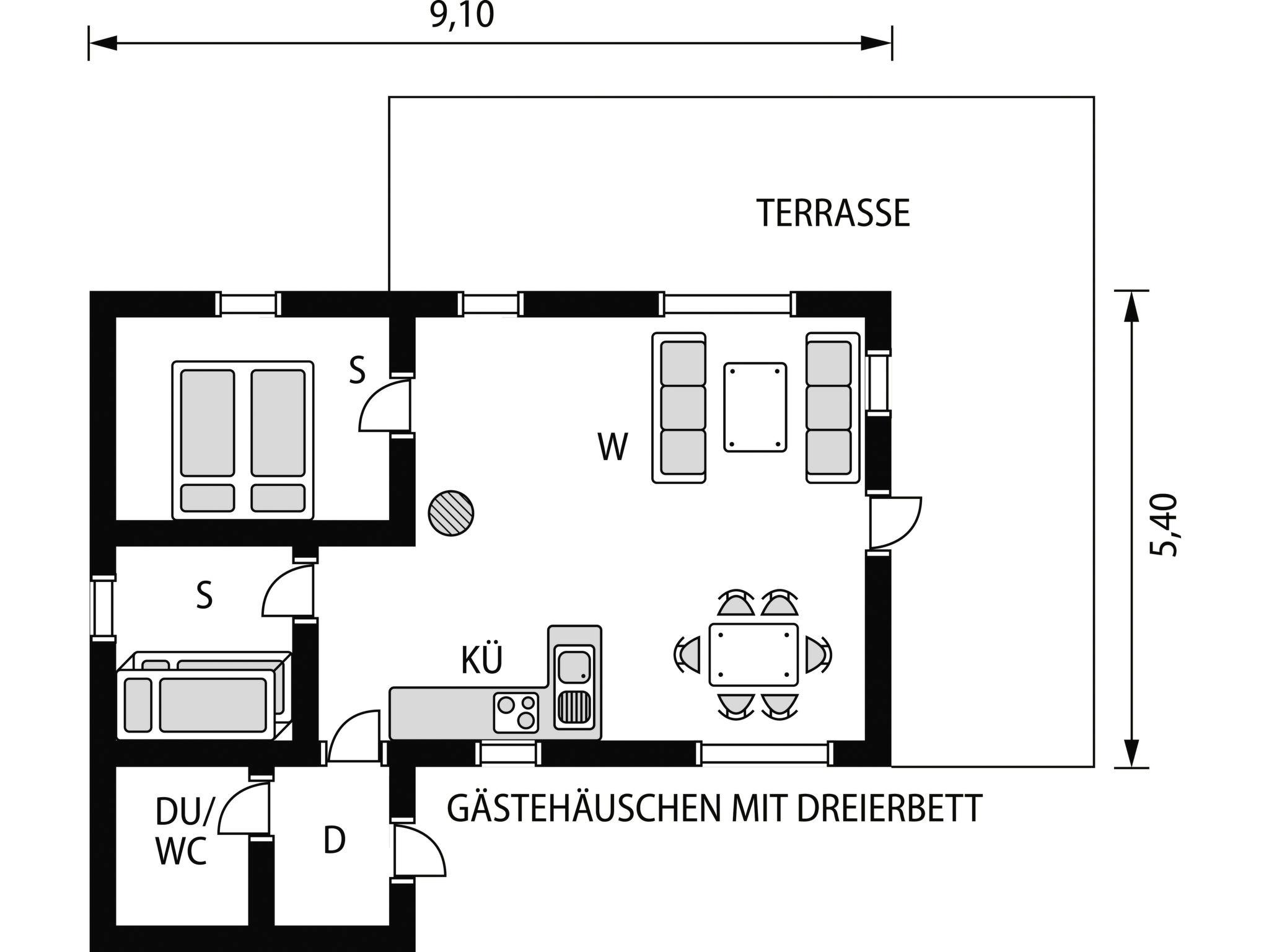 Foto 18 - Haus mit 3 Schlafzimmern in Lyngdal mit garten und terrasse