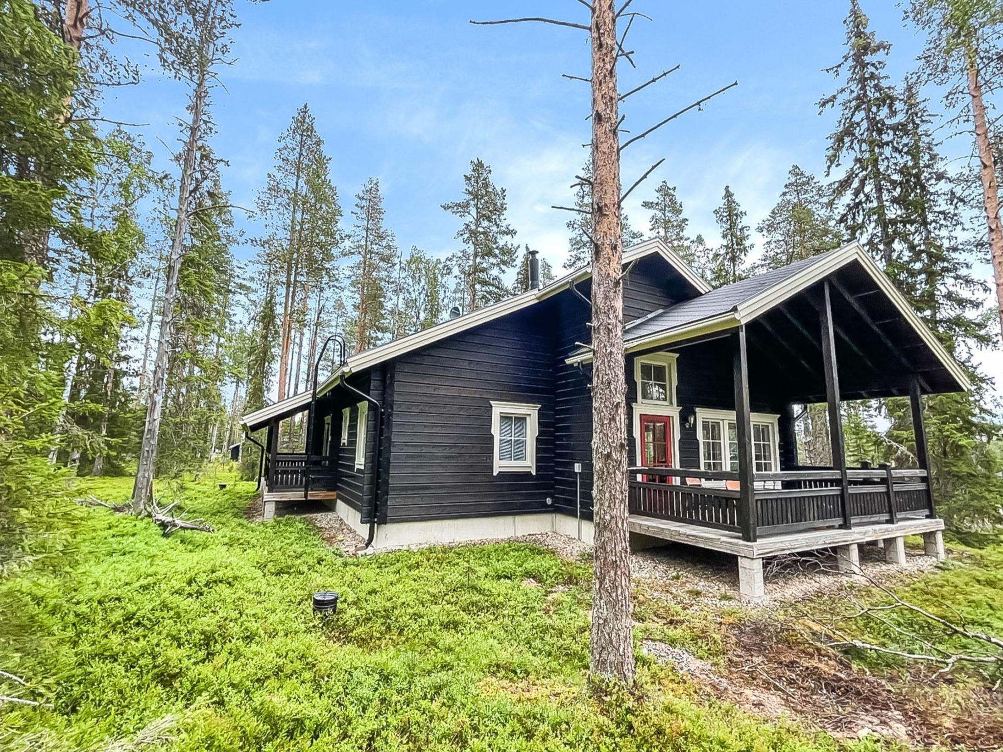Foto 1 - Casa de 3 habitaciones en Kolari con sauna y vistas a la montaña