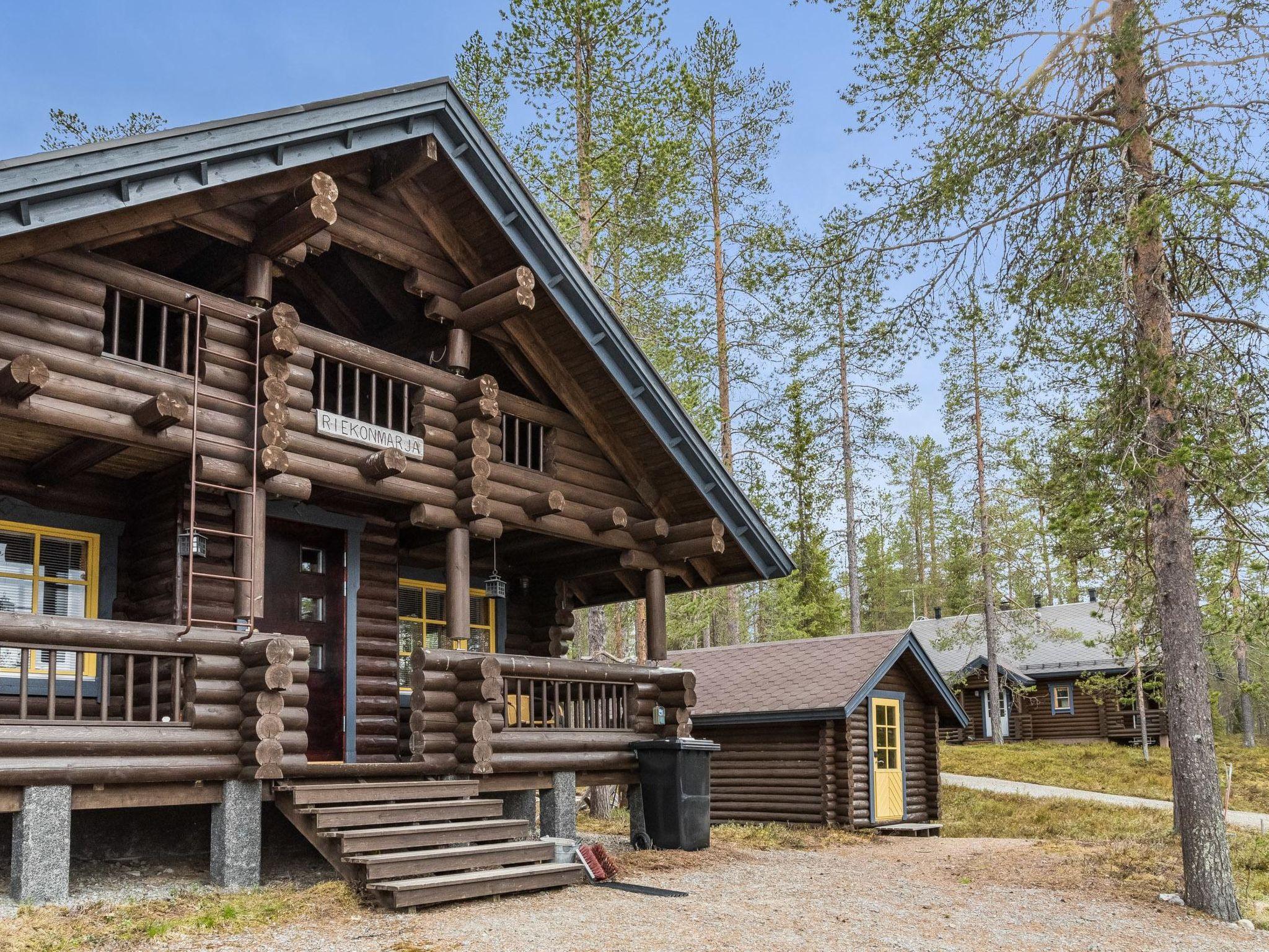 Foto 2 - Haus mit 1 Schlafzimmer in Kolari mit sauna und blick auf die berge