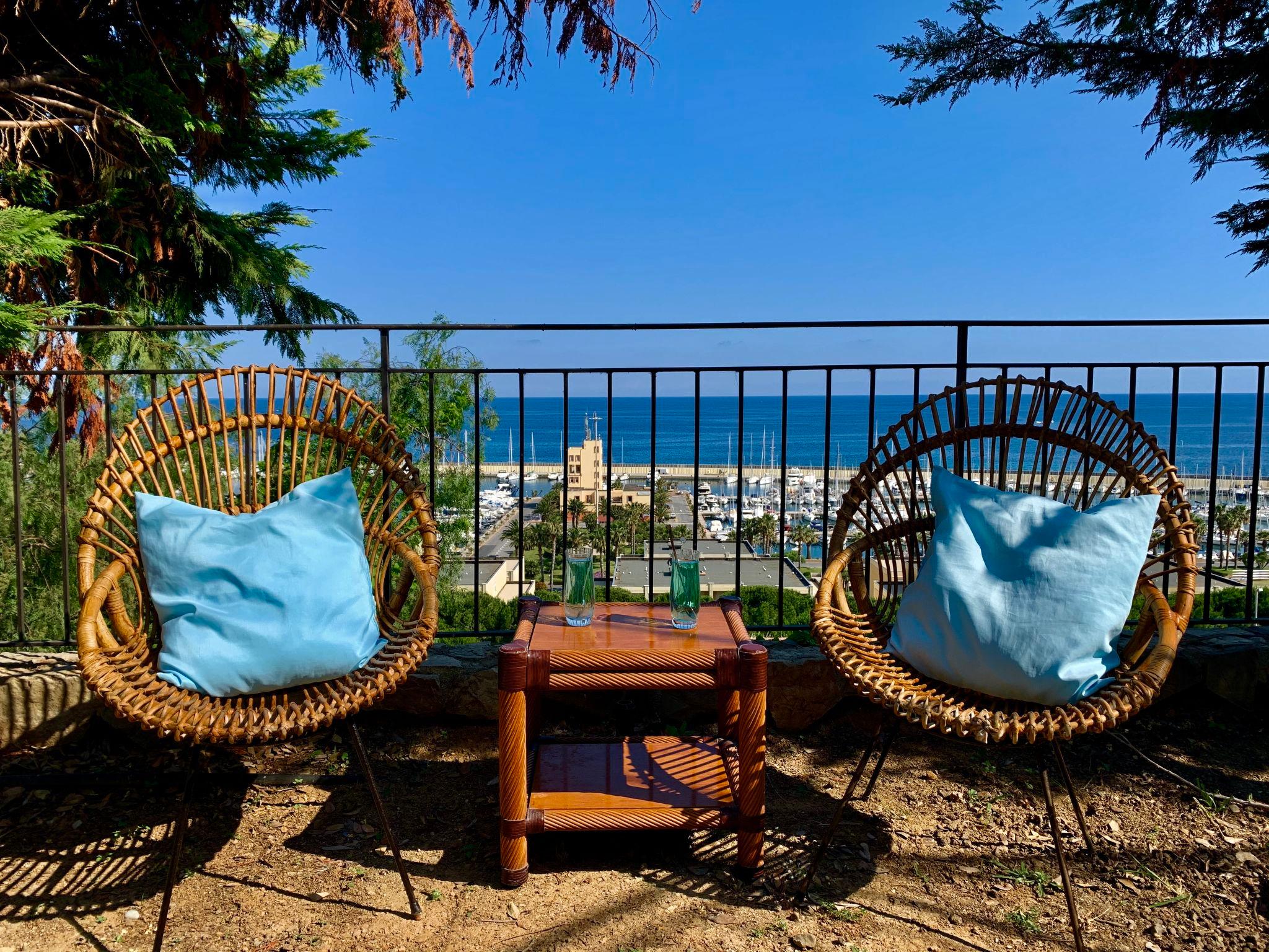 Foto 3 - Appartamento con 2 camere da letto a Santo Stefano al Mare con piscina privata e vista mare