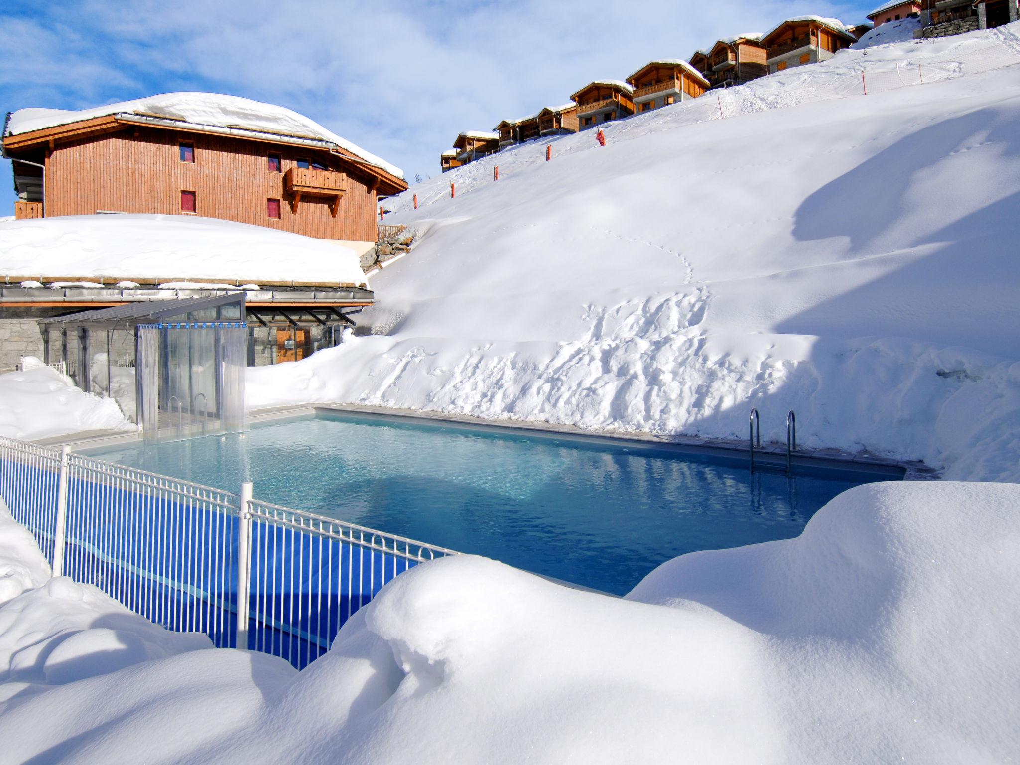 Foto 5 - Appartamento con 2 camere da letto a Valmeinier con piscina e vista sulle montagne