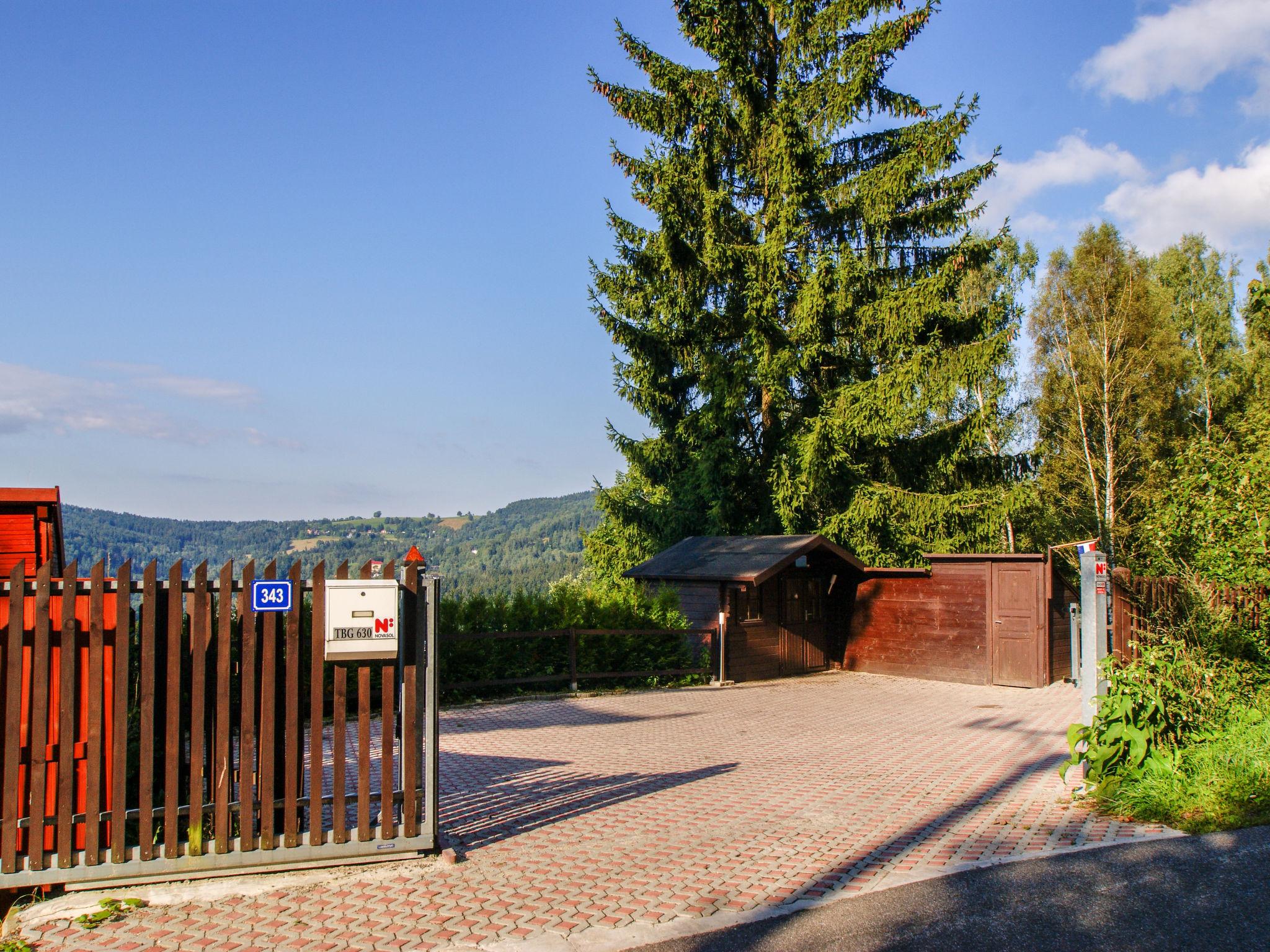 Foto 36 - Haus mit 6 Schlafzimmern in Albrechtice v Jizerských horách mit privater pool und blick auf die berge