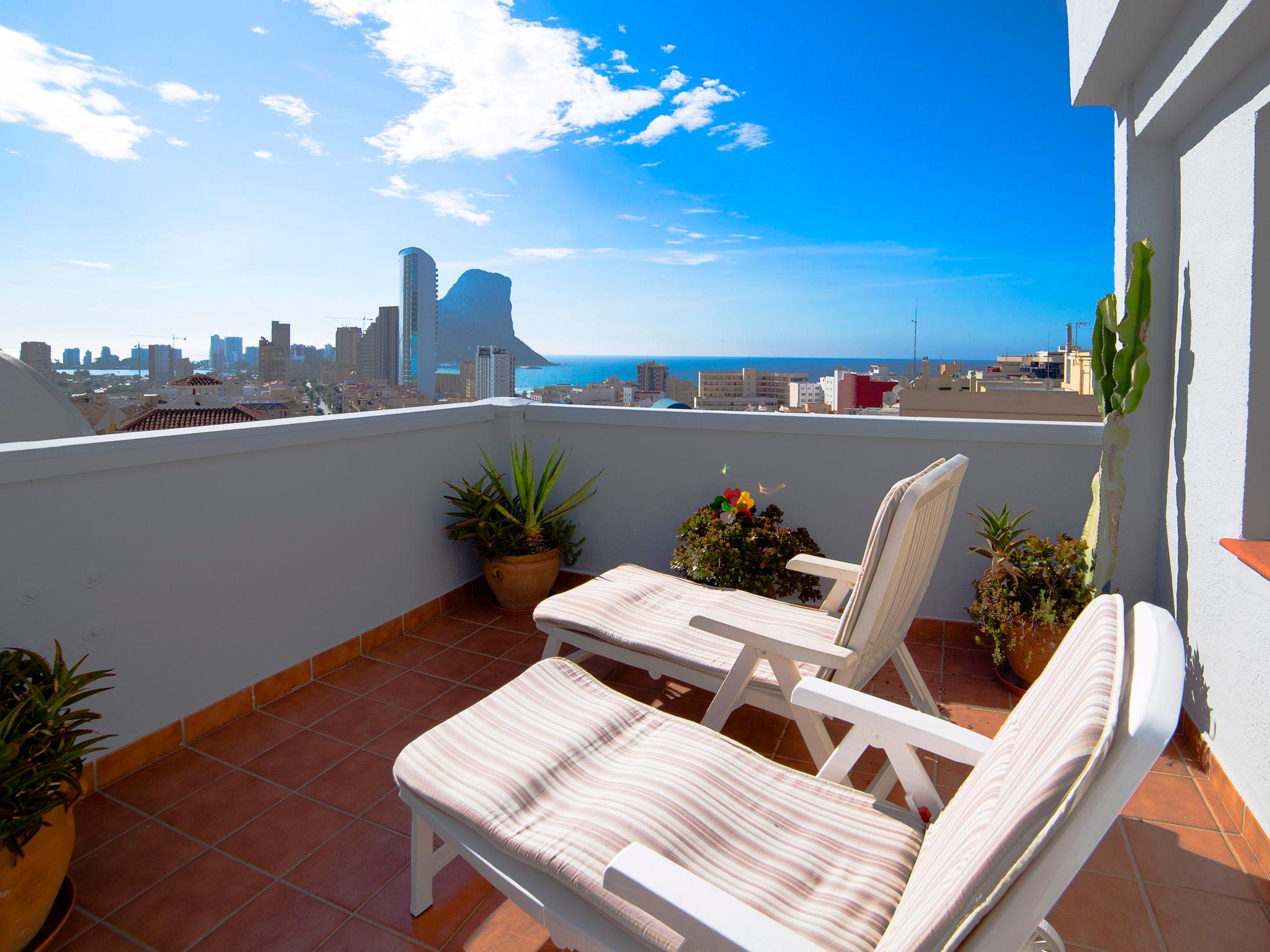 Foto 2 - Apartamento de 1 habitación en Calpe con terraza y vistas al mar