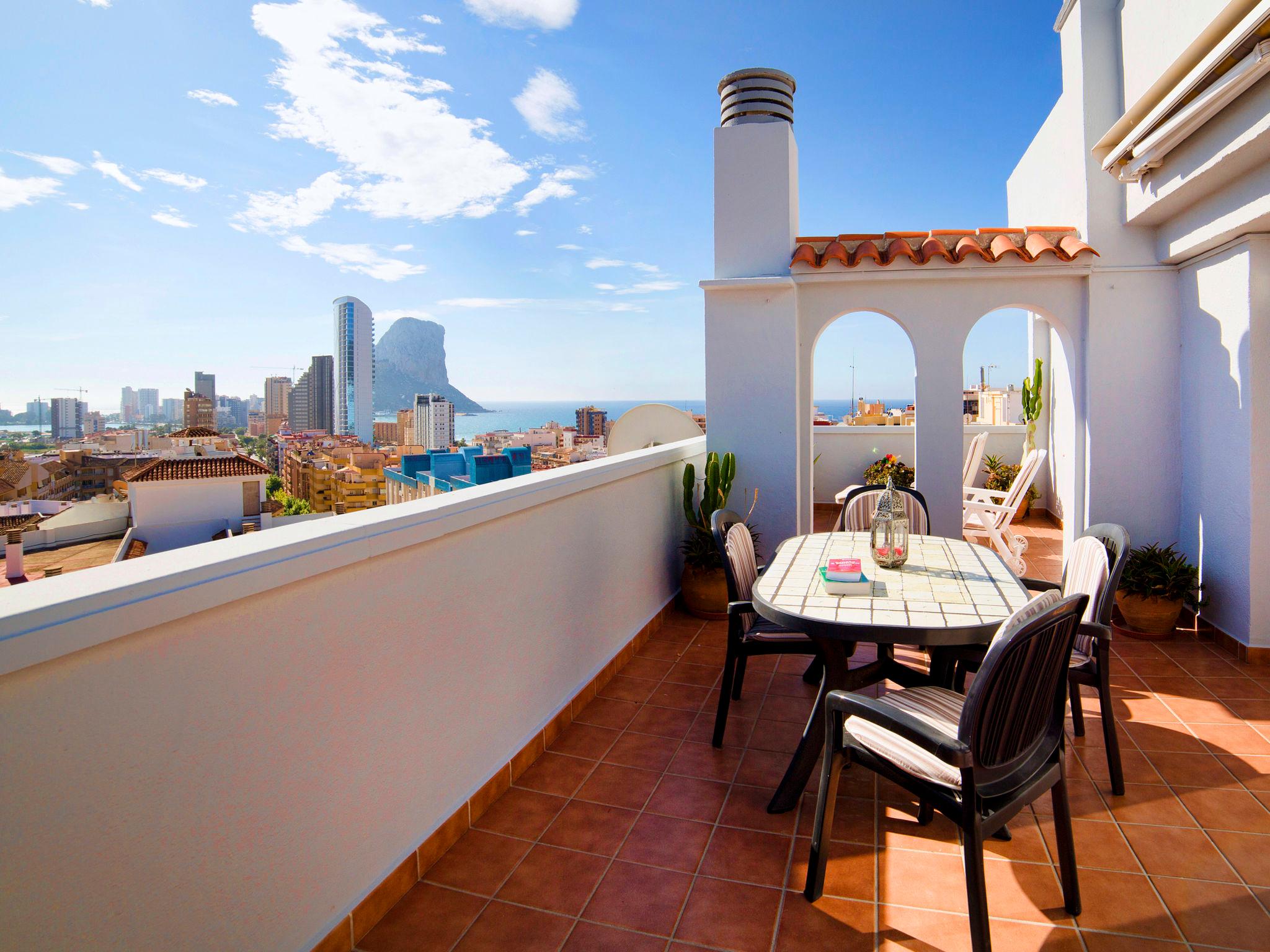 Foto 12 - Apartamento de 1 habitación en Calpe con terraza y vistas al mar