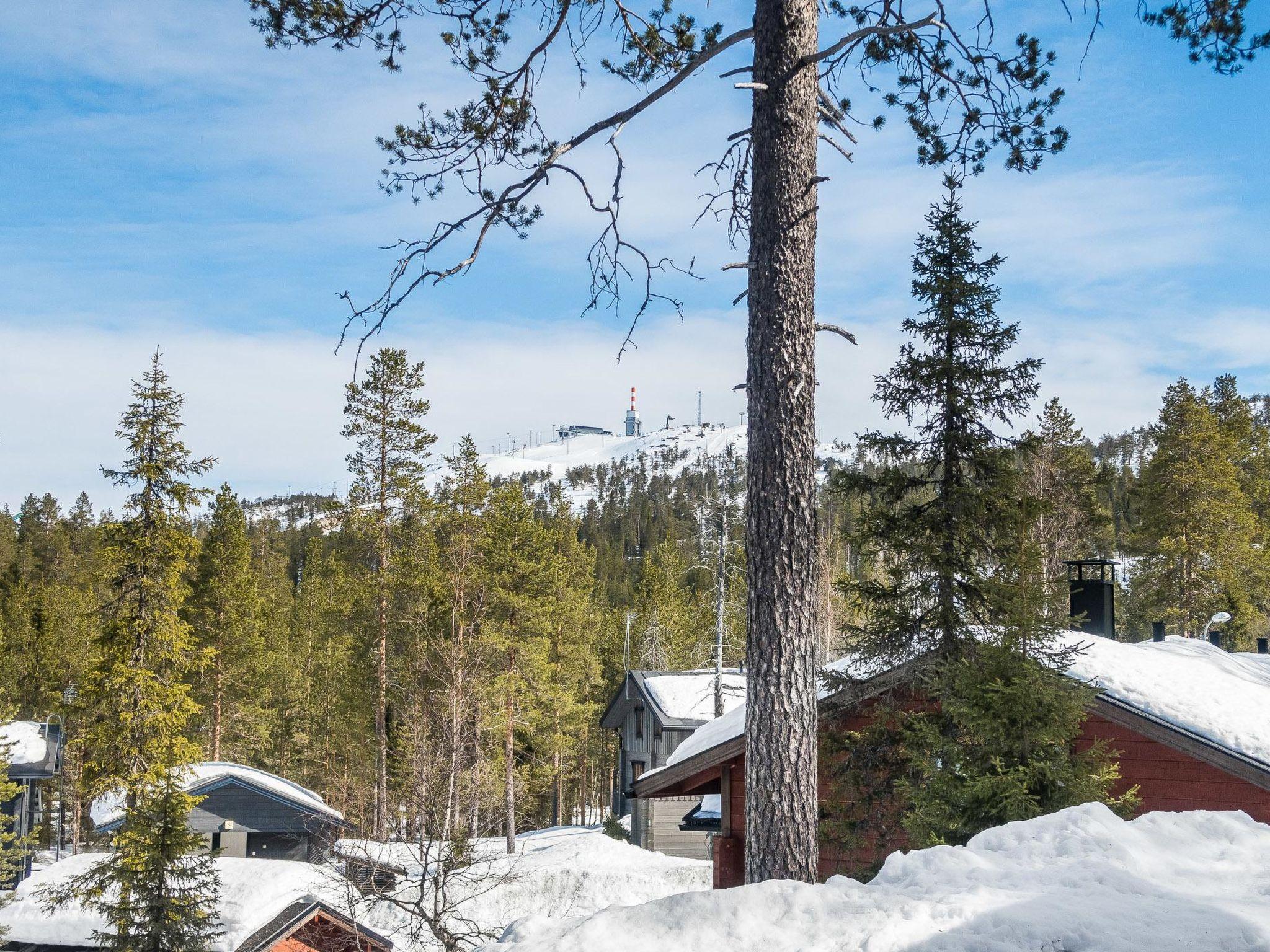 Foto 18 - Haus mit 1 Schlafzimmer in Kuusamo mit sauna und blick auf die berge