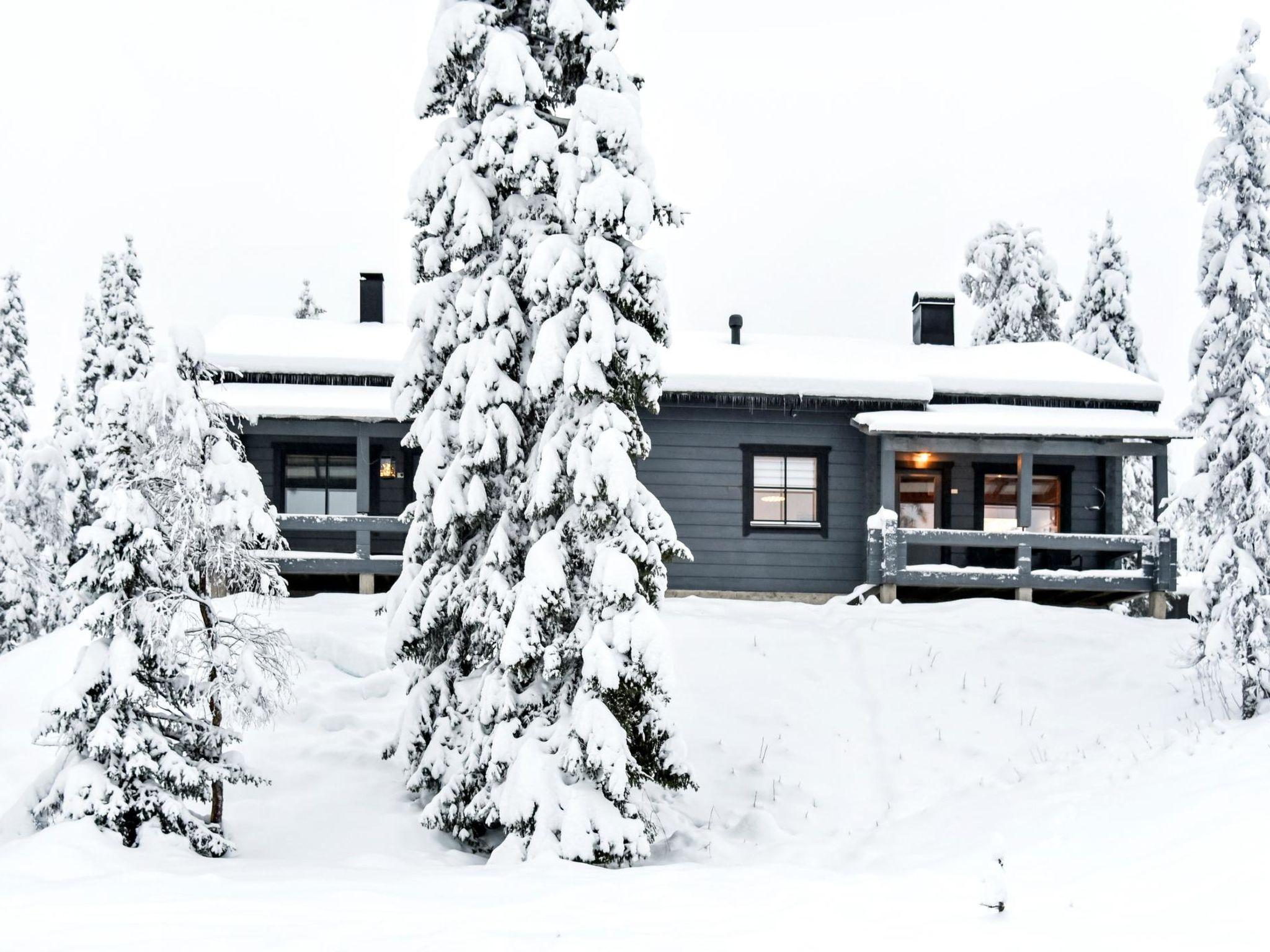 Foto 25 - Casa con 2 camere da letto a Kuusamo con sauna e vista sulle montagne