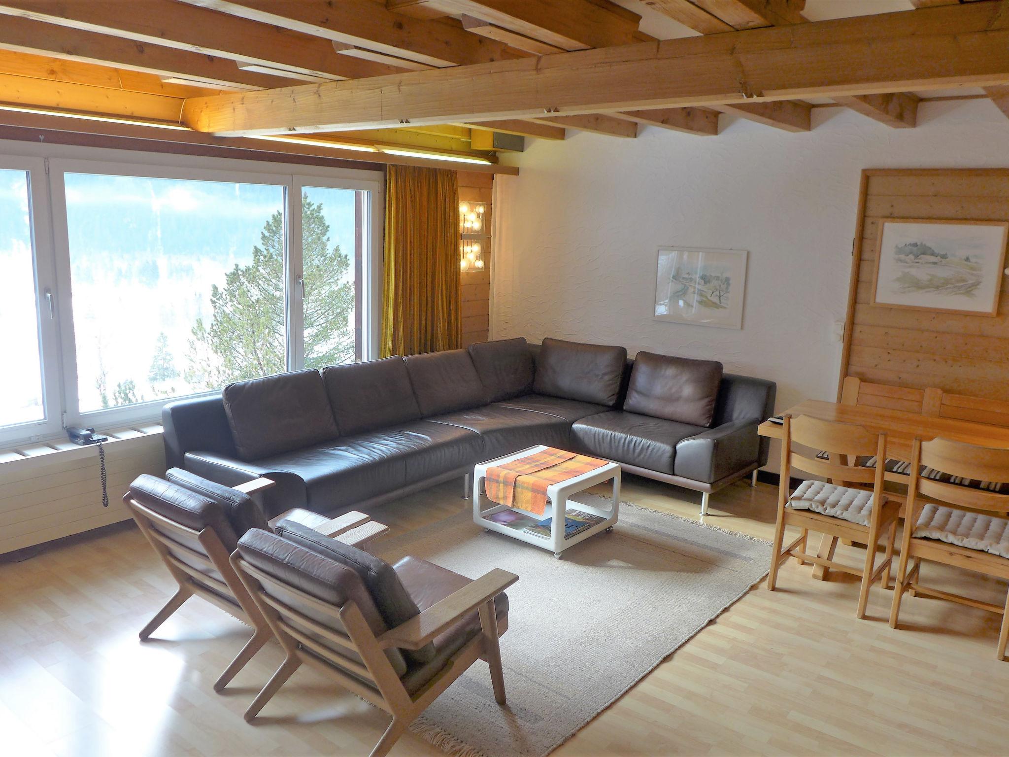 Foto 2 - Apartamento de 3 habitaciones en Grindelwald con vistas a la montaña