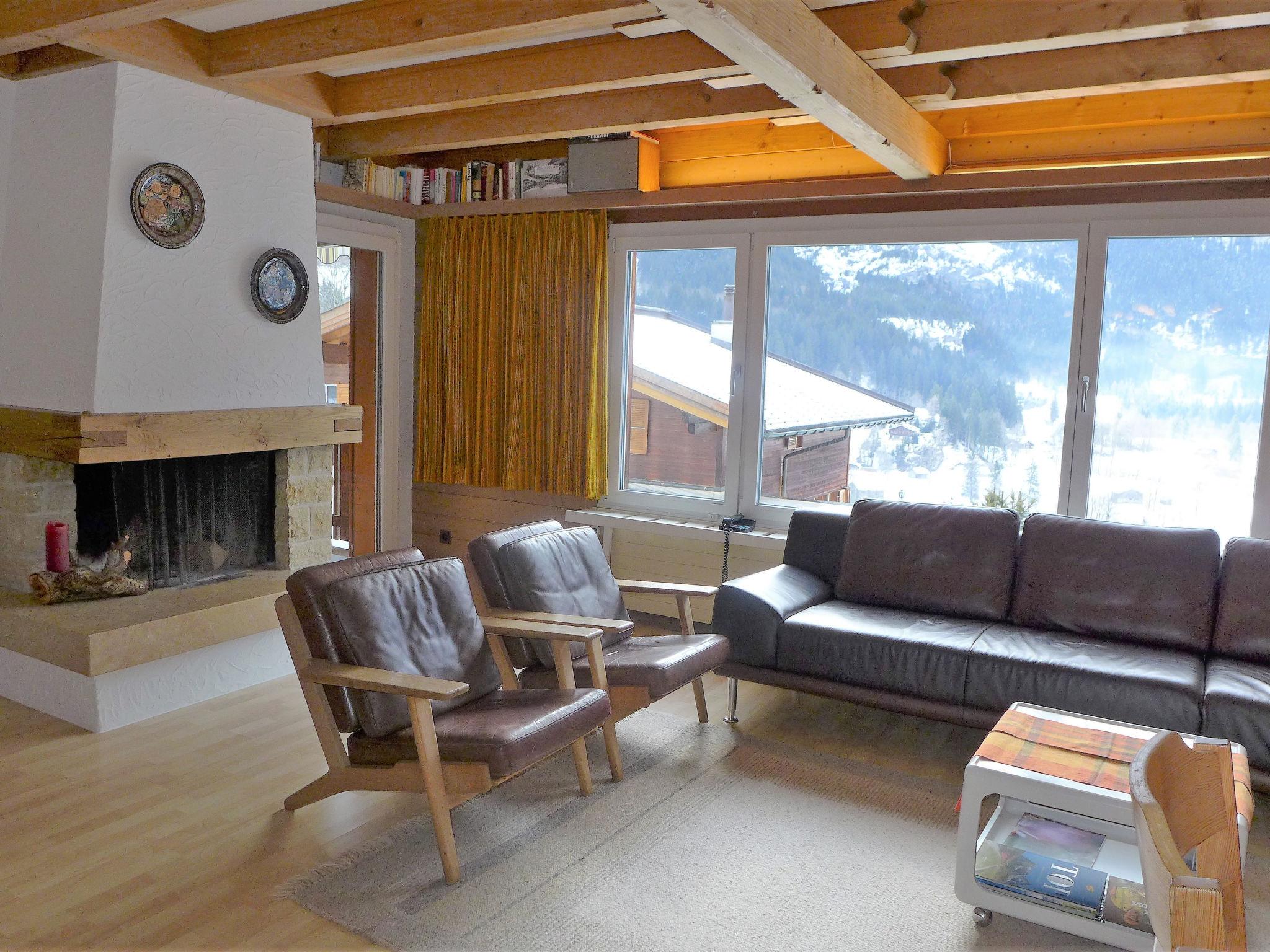 Foto 3 - Apartamento de 3 habitaciones en Grindelwald con vistas a la montaña