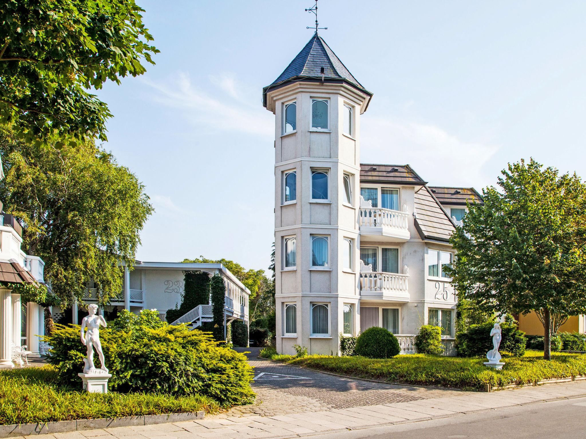 Foto 1 - Apartamento de 1 habitación en Cuxhaven con jardín y vistas al mar