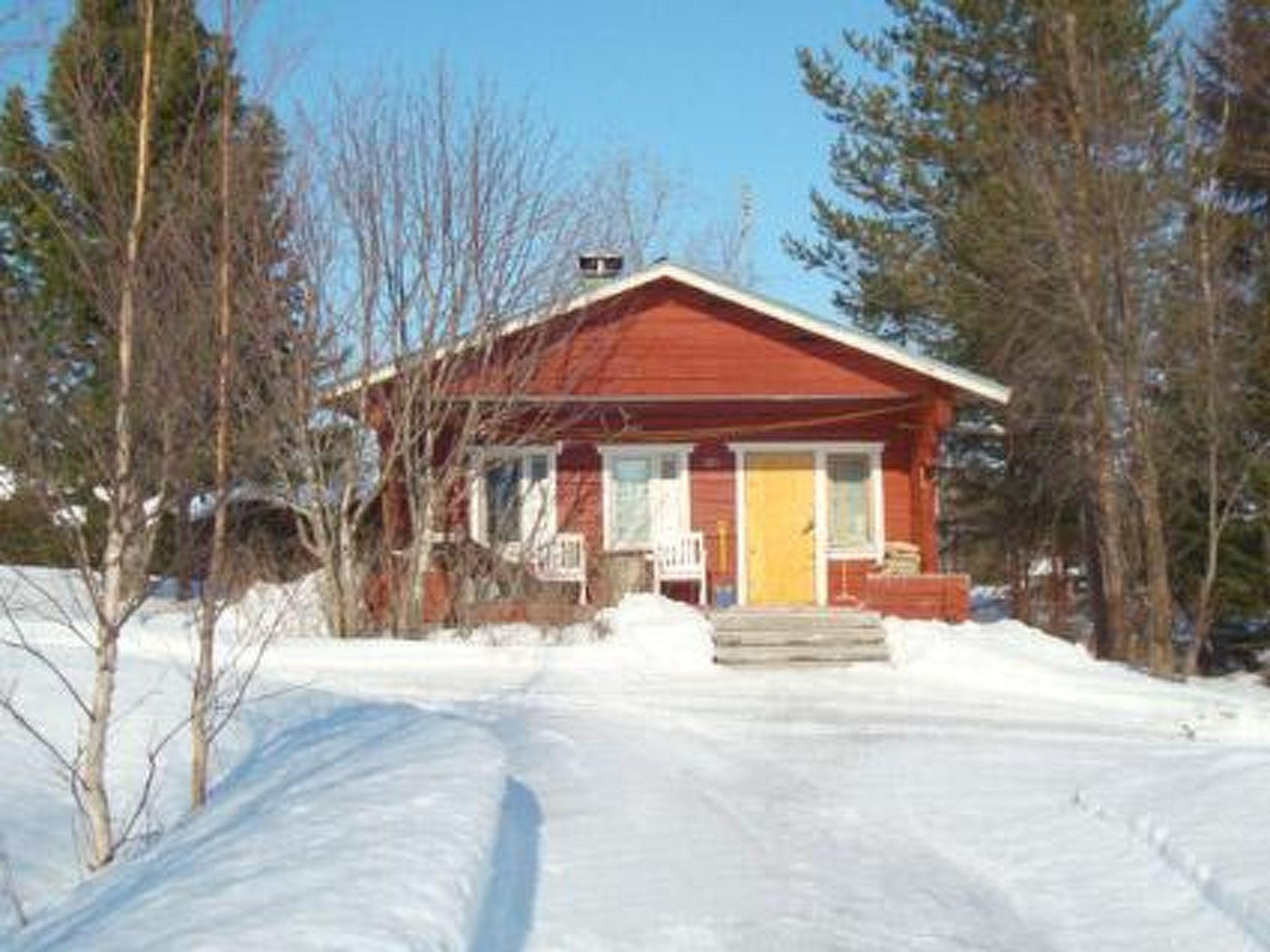 Foto 1 - Haus mit 1 Schlafzimmer in Pello mit sauna und blick auf die berge