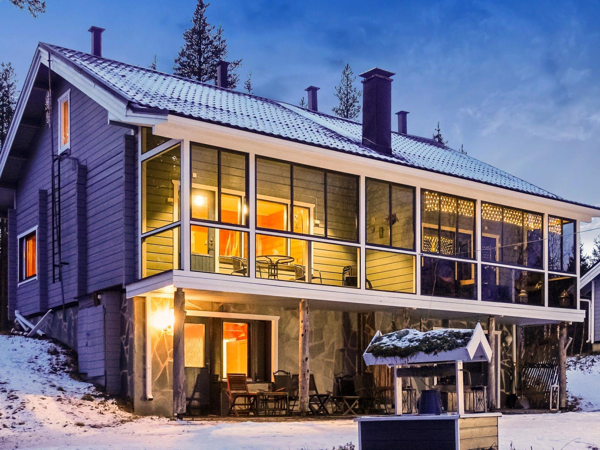 Photo 1 - Maison de 1 chambre à Muonio avec sauna et vues sur la montagne