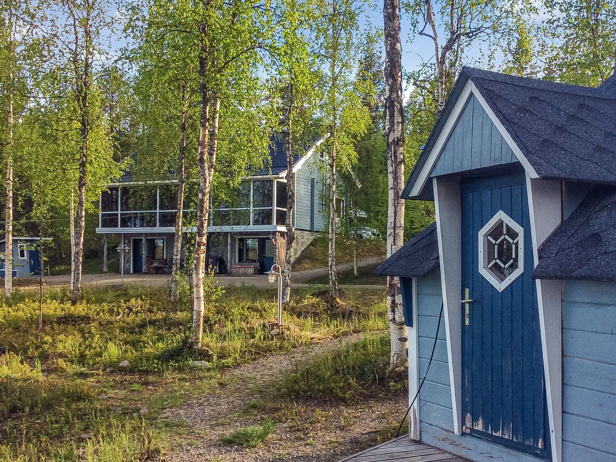 Foto 2 - Haus mit 1 Schlafzimmer in Muonio mit sauna und blick auf die berge