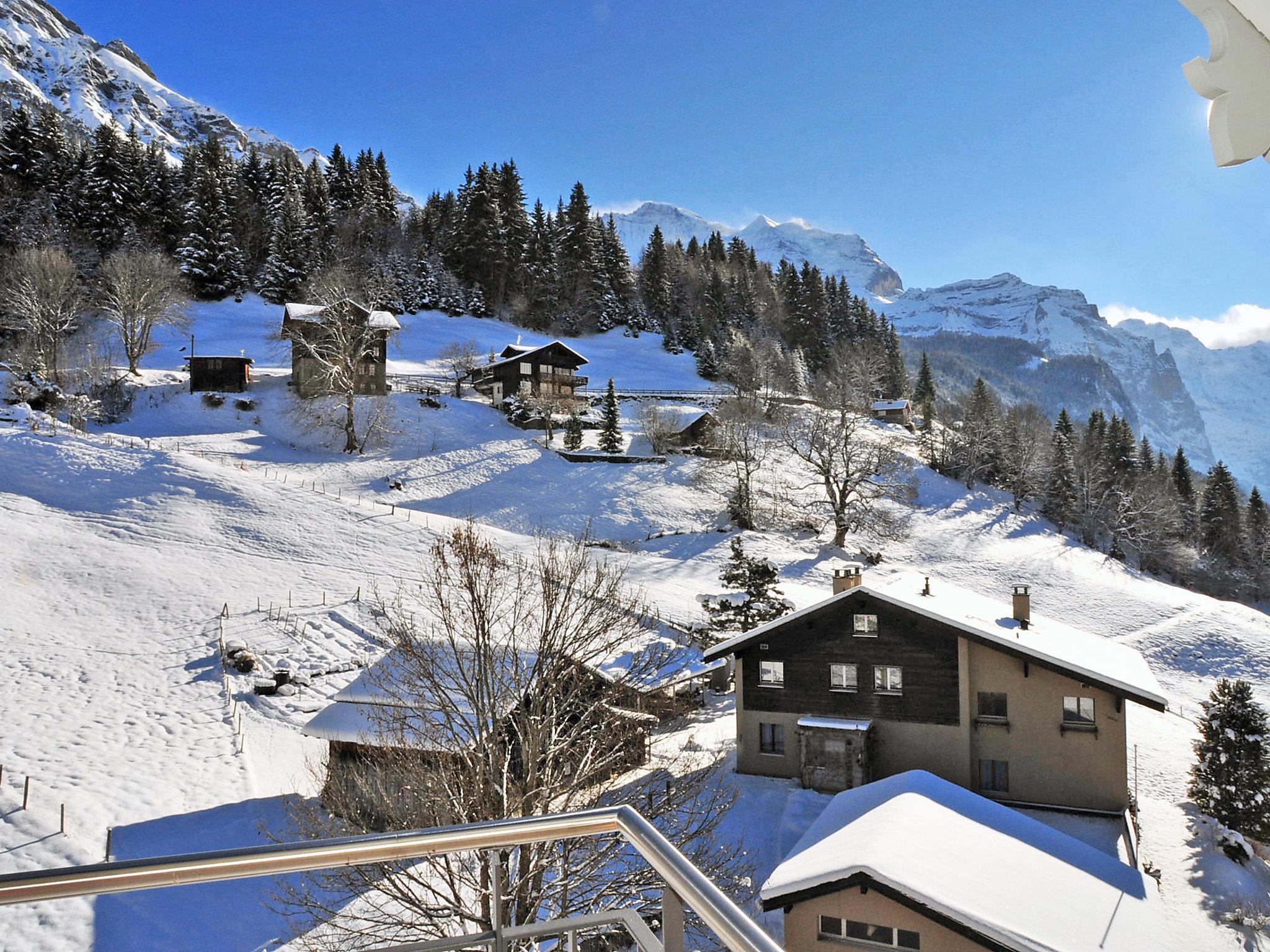 Foto 17 - Apartamento de 2 habitaciones en Lauterbrunnen con vistas a la montaña